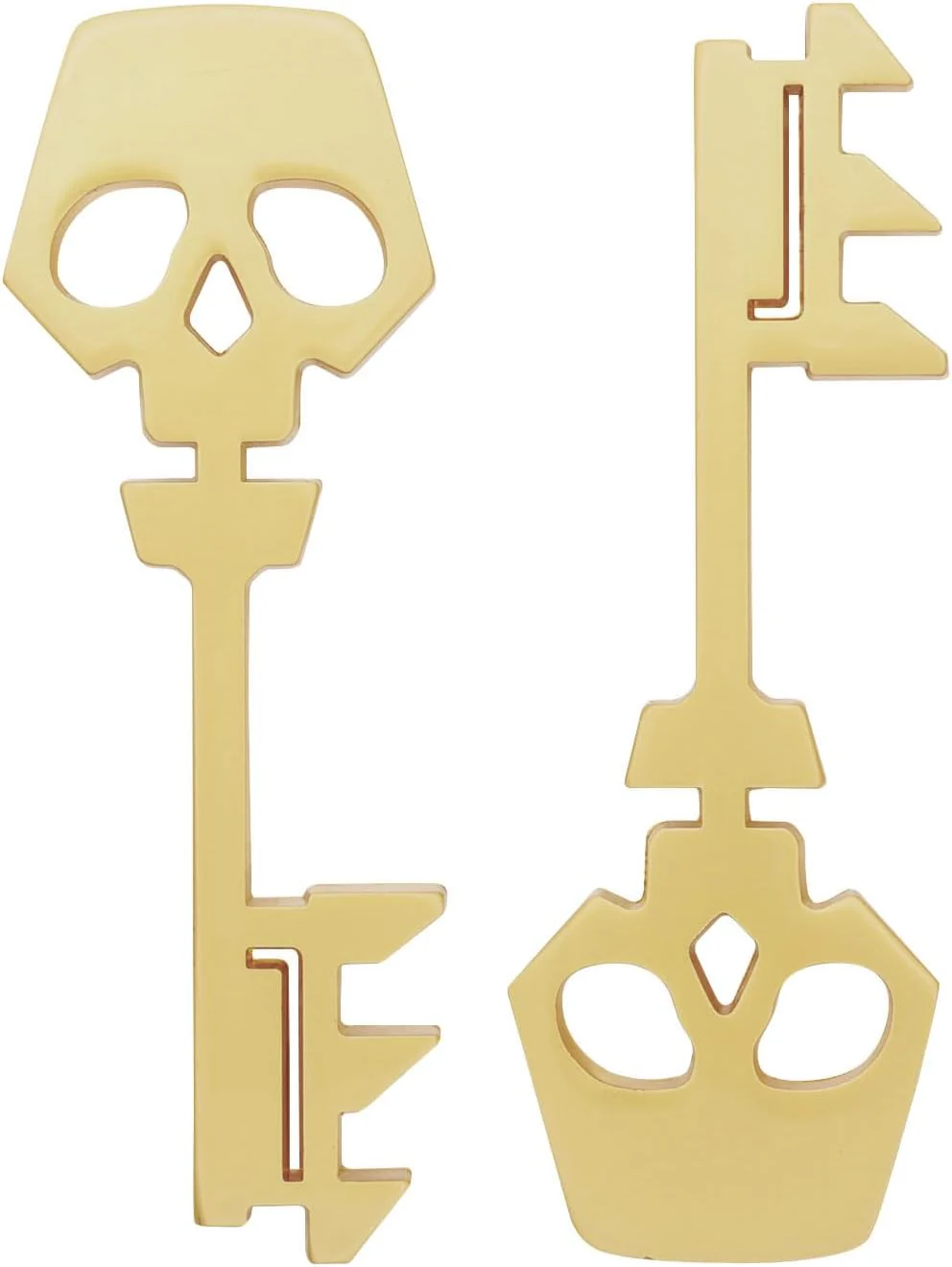 FaNaTtik Borderlands Limited Edition Gold Key Replica - 24k vergoldetes Metall-Sammlerstück, einzeln nummeriert, offizielles Lizenzprodukt, 100 x 35 x 6 mm - Image 3
