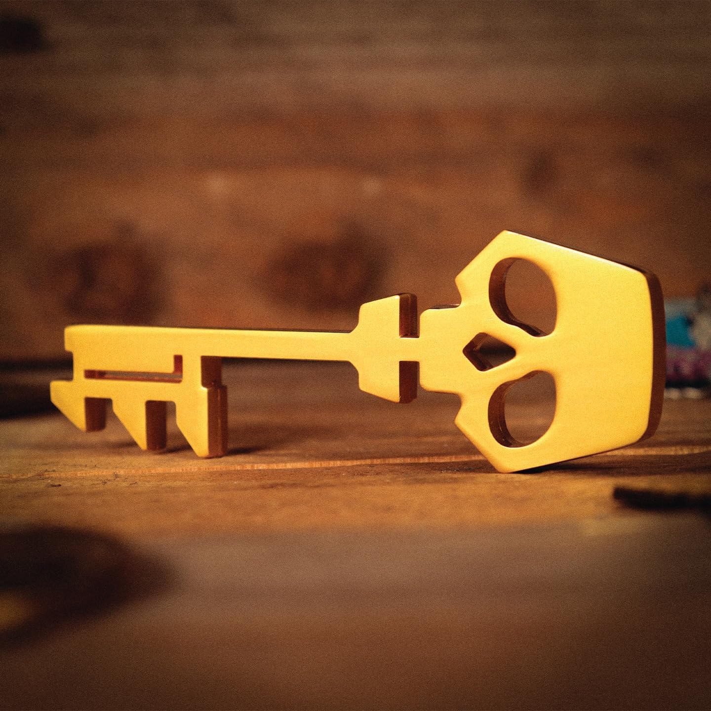 FaNaTtik Borderlands Limited Edition Gold Key Replica - 24k vergoldetes Metall-Sammlerstück, einzeln nummeriert, offizielles Lizenzprodukt, 100 x 35 x 6 mm - Image 4