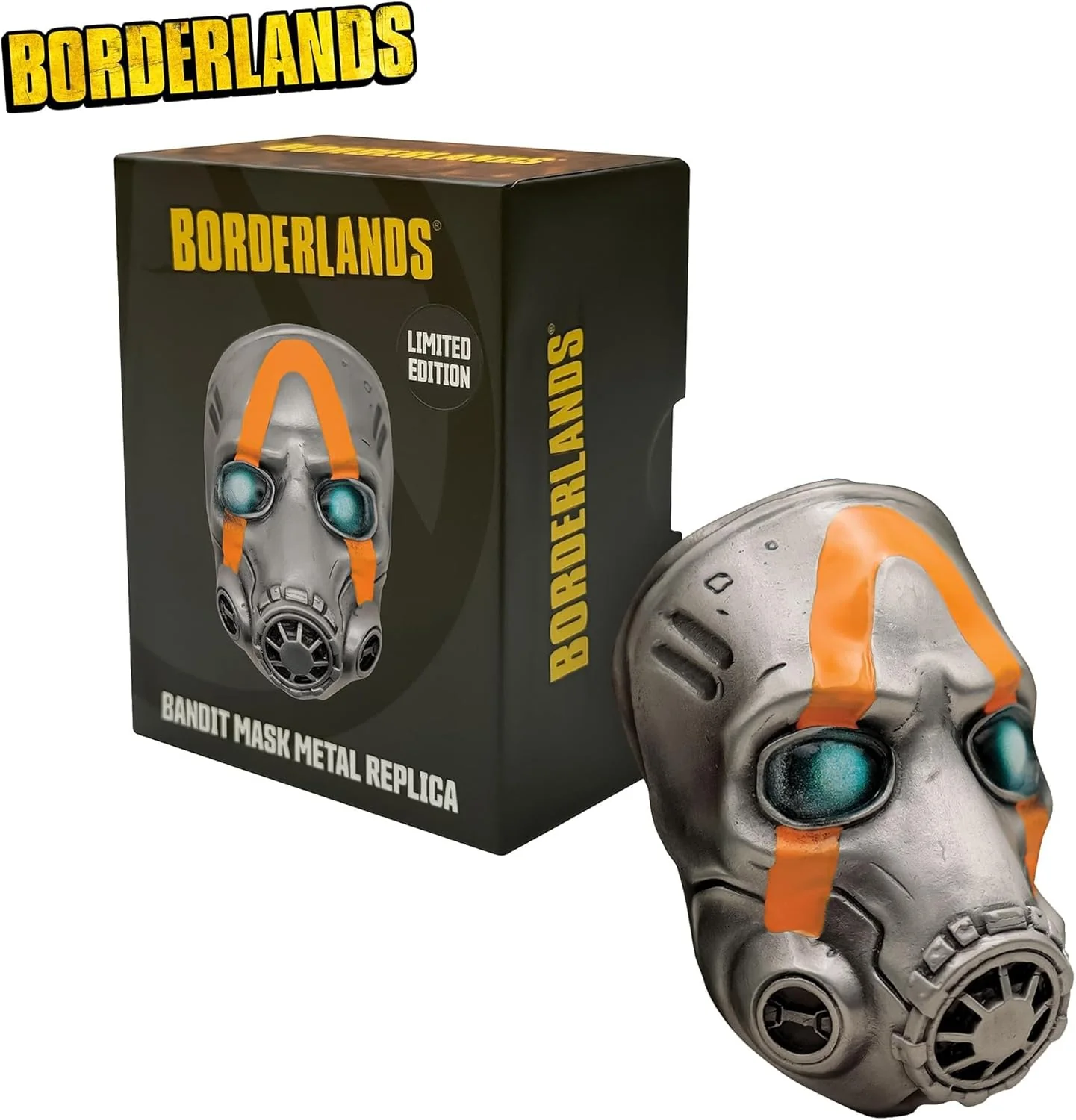 FaNaTtik Borderlands Bandit Mask Limited Edition Metal Replica | 2 x 3 Inches - Image 2