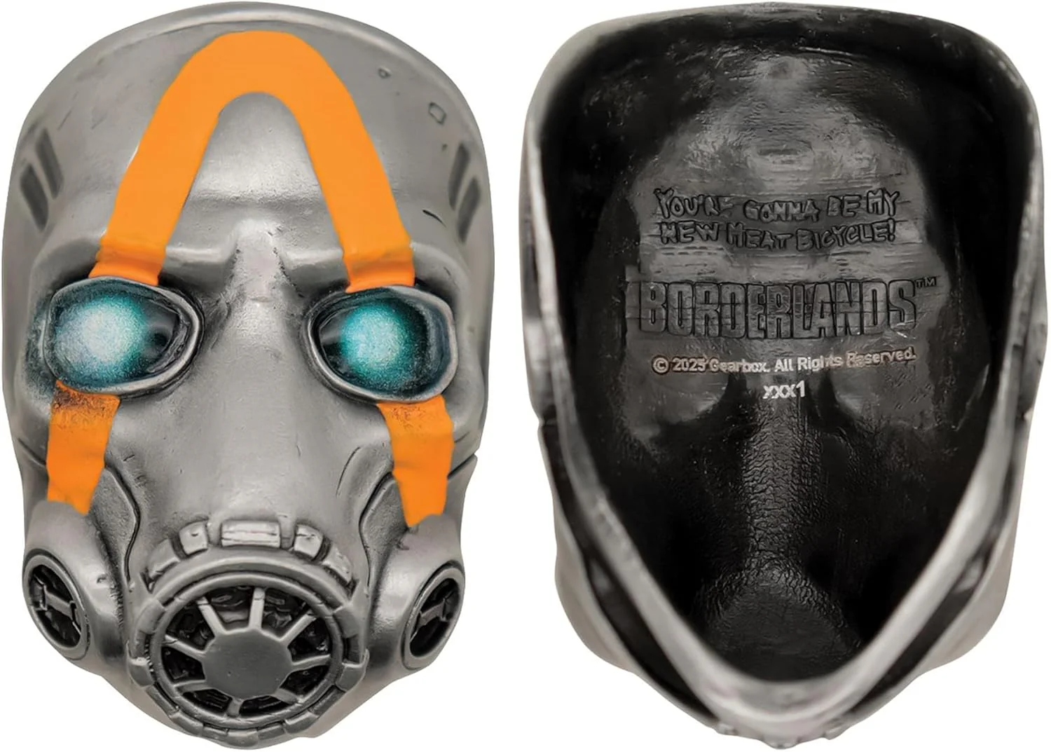 FaNaTtik Borderlands Bandit Mask Limited Edition Metal Replica | 2 x 3 Inches - Image 5