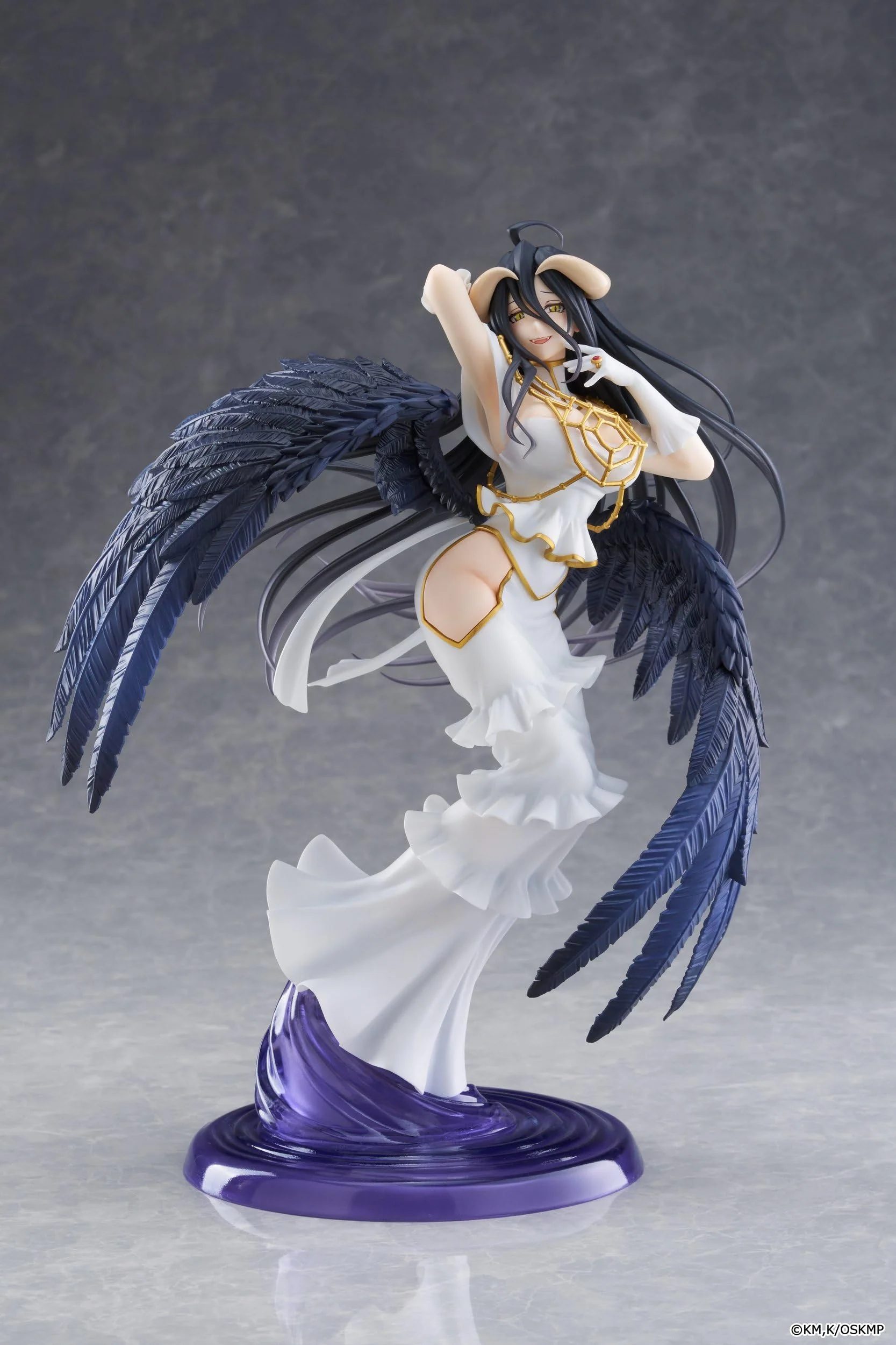Overlord T-Most PVC Statua Albedo Diavolo Bianco Puro Ver. 29 cm