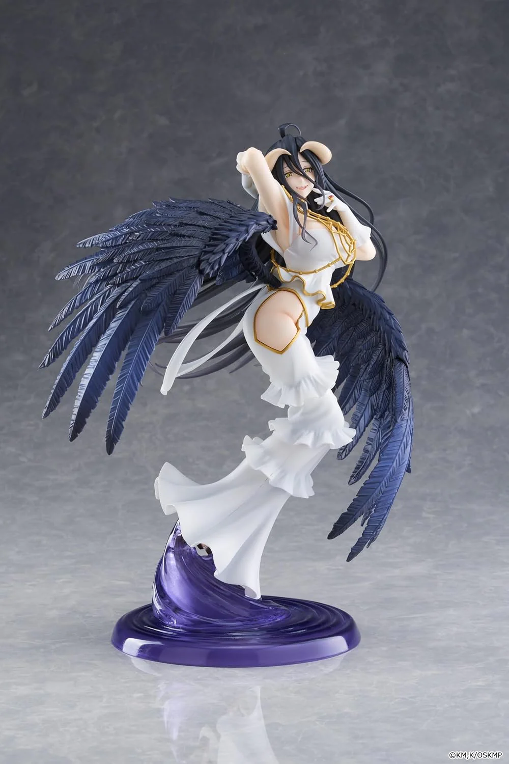 Overlord T-Most PVC Statua Albedo Diavolo Bianco Puro Ver. 29 cm - Image 5