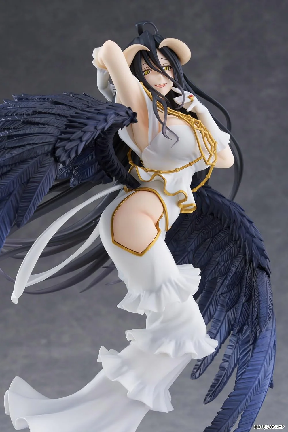 Overlord T-Most PVC Statua Albedo Diavolo Bianco Puro Ver. 29 cm - Image 6
