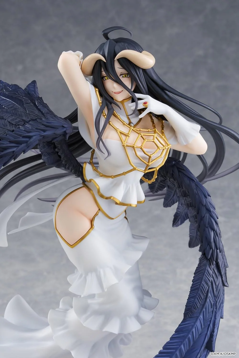 Overlord T-Most PVC Statua Albedo Diavolo Bianco Puro Ver. 29 cm - Image 7