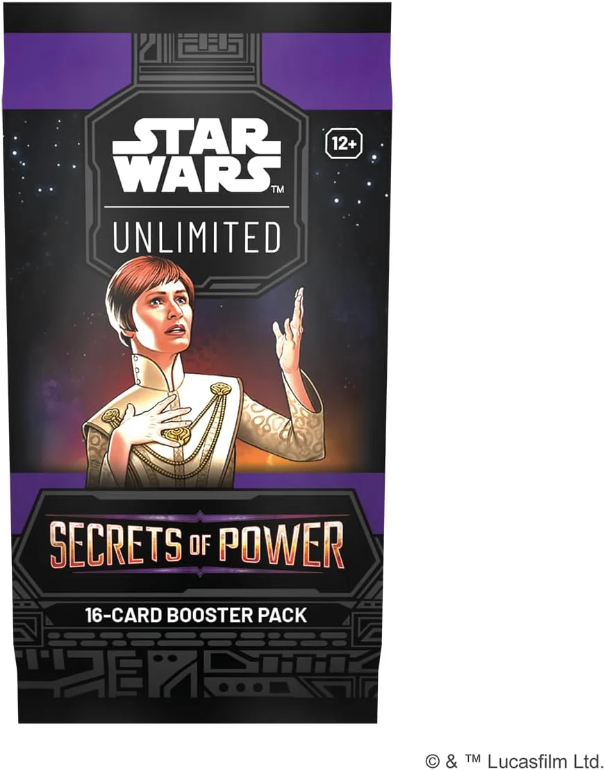 Asmodee Star Wars: Unlimited TCG Secrets of Power BOOSTER PACK - 16 Cards with Rare, Foil & Leader Cards, Ages 12+, 2+ Players, 20 Minute Playtime - Image 5
