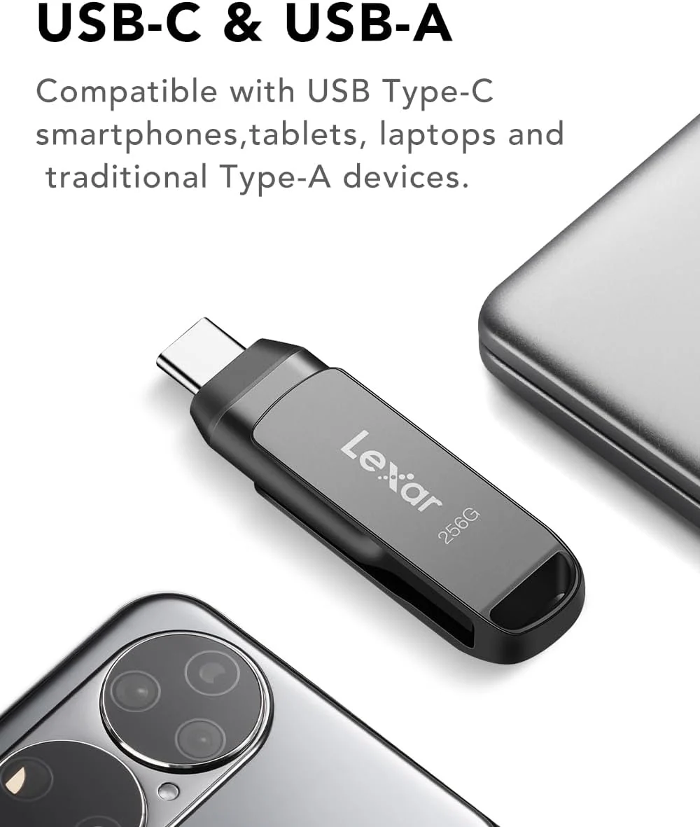 Lexar Dual Type C/Type A - USB 3.1-Flash-Laufwerk - 256 GB - Image 6