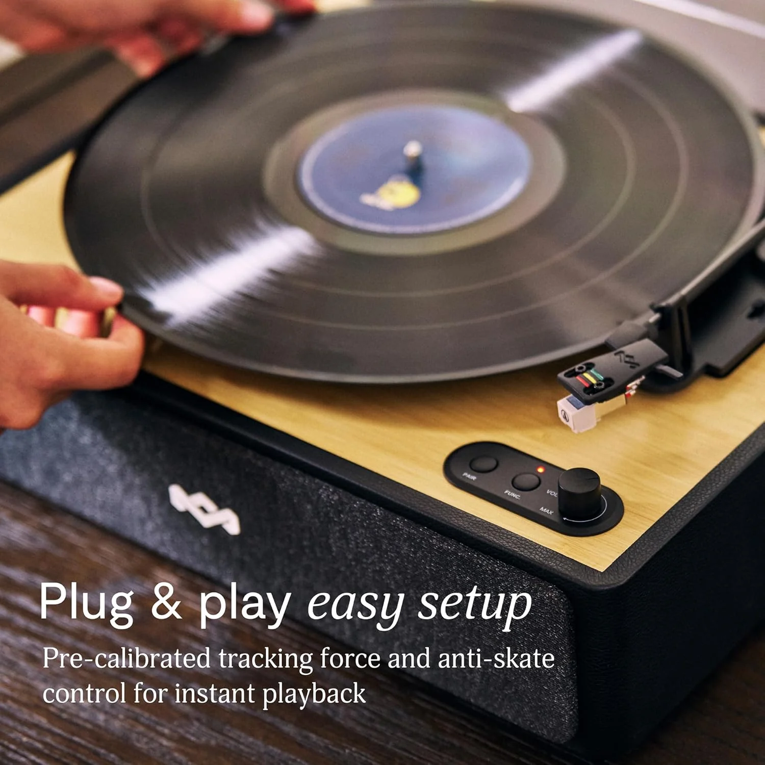 House Of Marley Rise Up All-In-One Turntable - Image 2