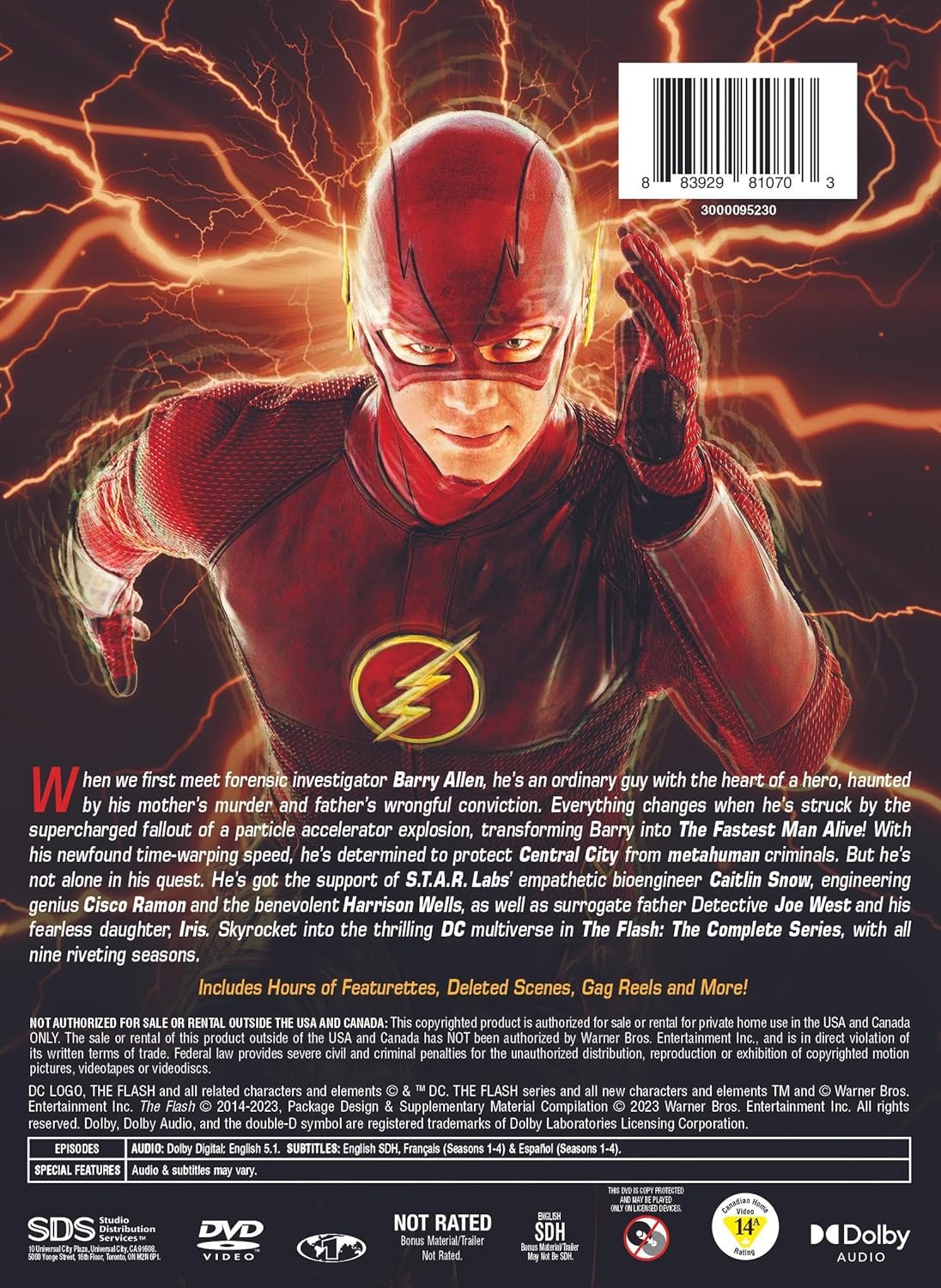 The Flash: The Complete Series (DVD - Image 3