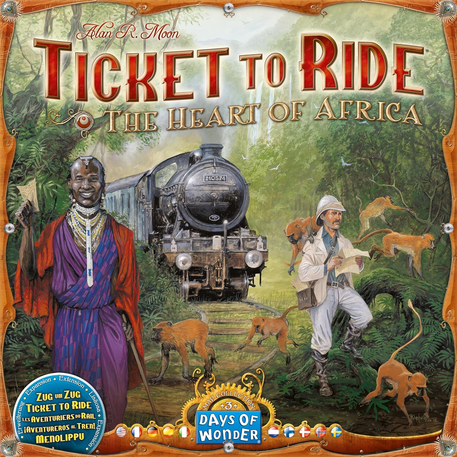 Days of Wonder | Ticket to Ride The Heart of Africa Board Game EXPANSION | Ages 8+ | For 2 to 5 players | Average Playtime 30-60 Minutes - Image 2