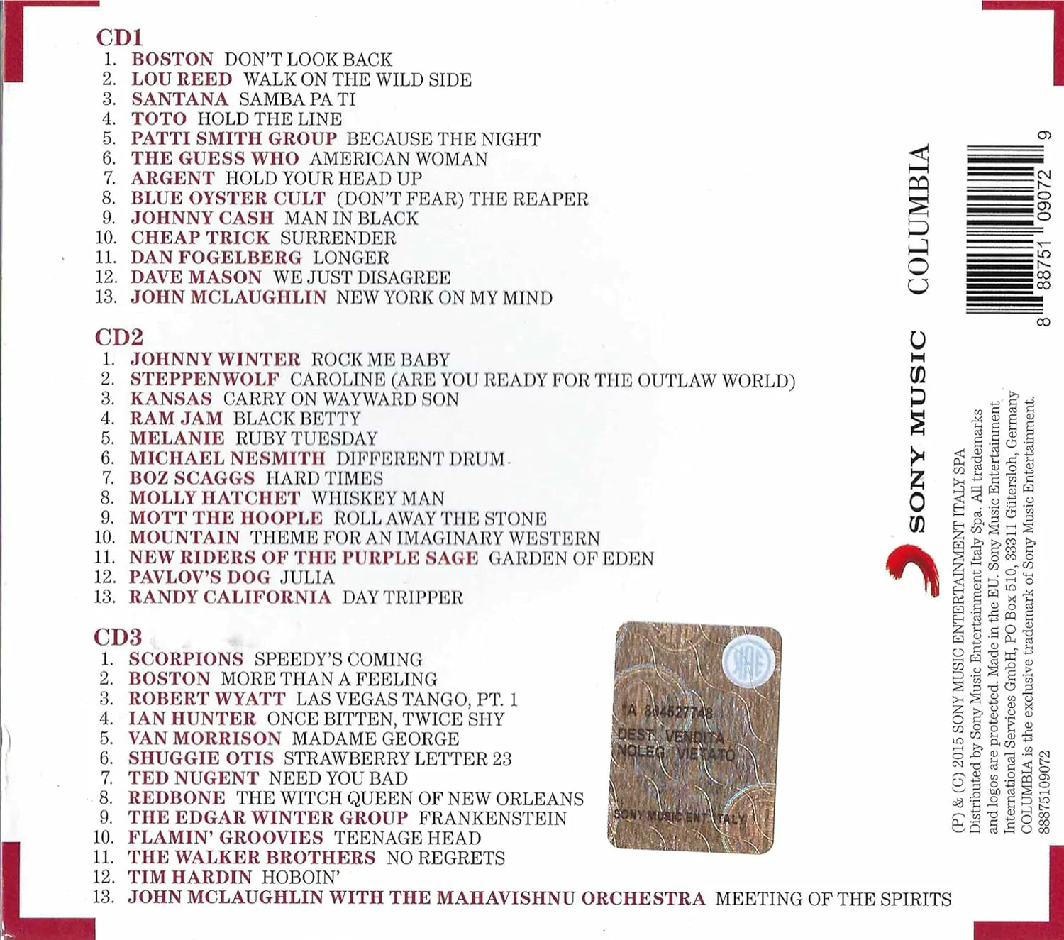Various | Il Meglio Del Rock Ann - Image 2