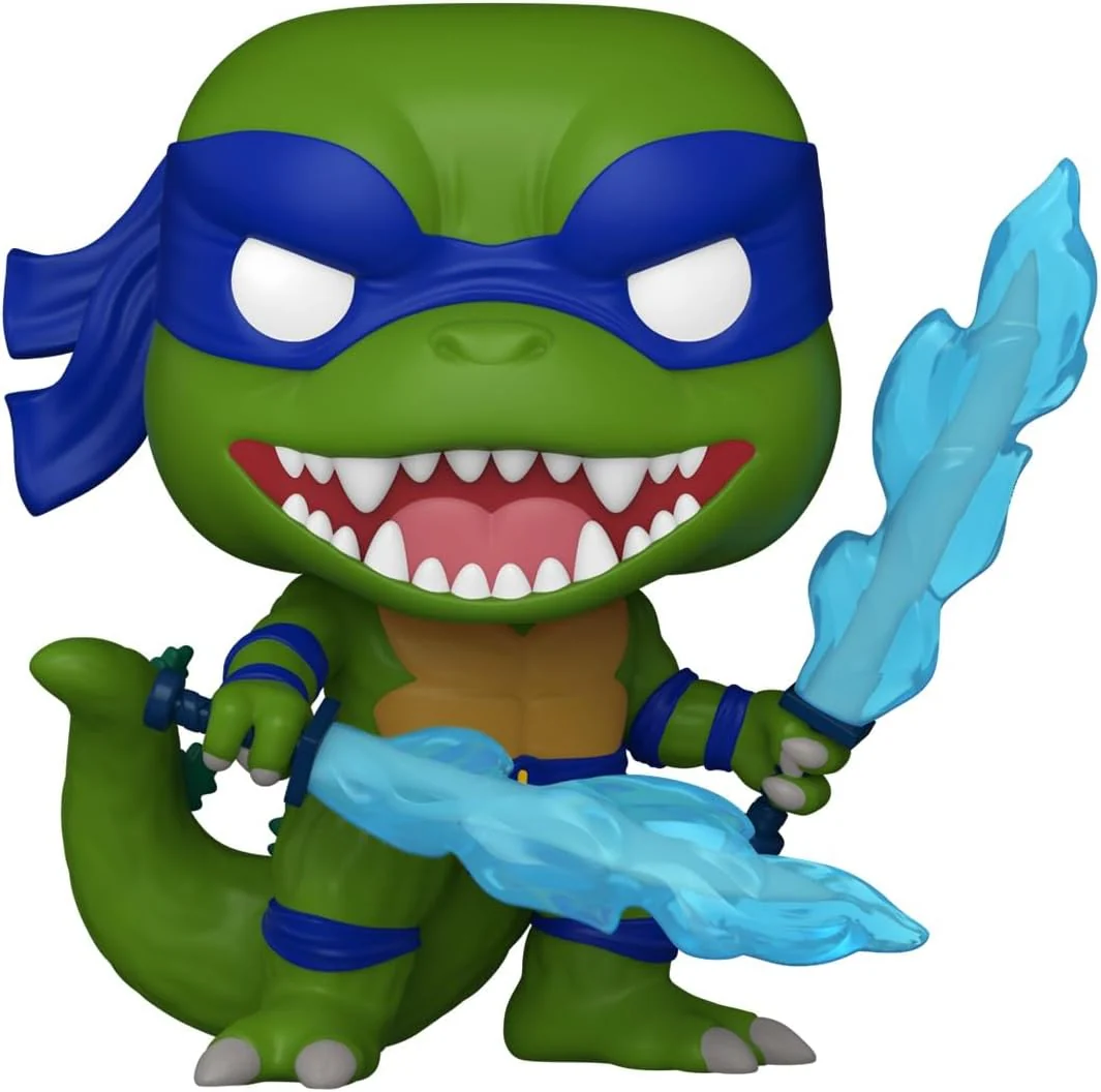 Funko POP! Animation: Godzilla x Teenage Mutant Ninja Turtles - TMNT - Leonardo as Godzilla - Figura in vinile da collezione - Idea regalo - Prodotto ufficiale - Giocattoli per bambini e adulti - Image 7