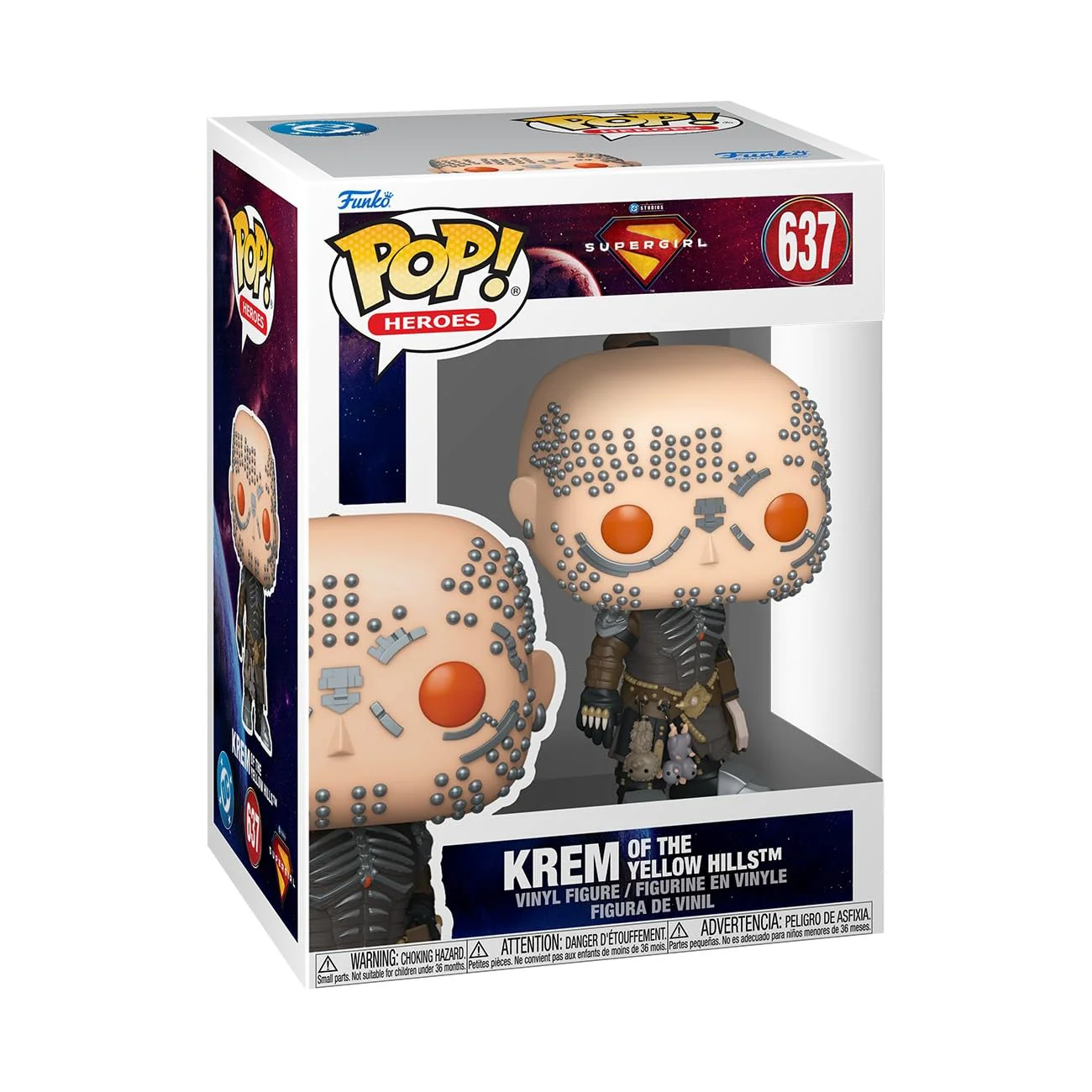 Funko POP! Movie: Supergirl - Krem of the Yellow Hills - Figura in vinile da collezione - Idea regalo - Prodotto ufficiale - Giocattoli per bambini e adulti - Modello di figura per collezionisti