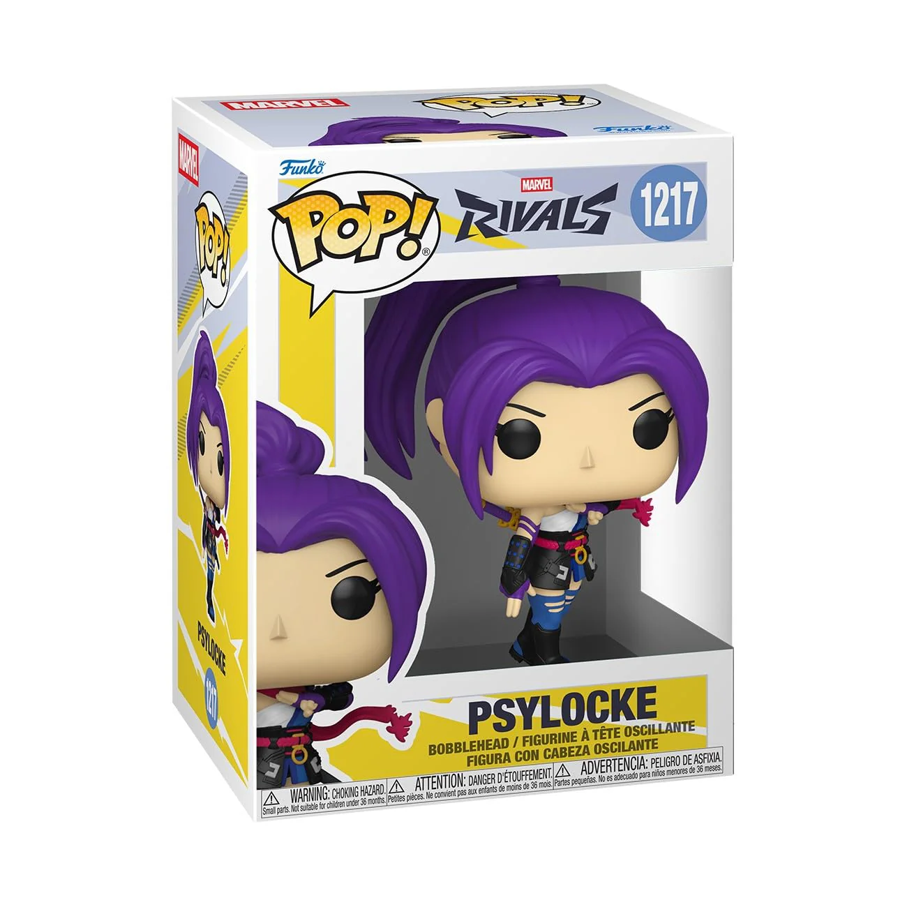 Funko POP! Games: Marvel Rivals - Psylocke - Sammelbare Vinylfigur - Geschenkidee - Offizielles Merchandise - Spielzeug für Kinder & Erwachsene - Modellfigur für Sammler und zur Ausstellung