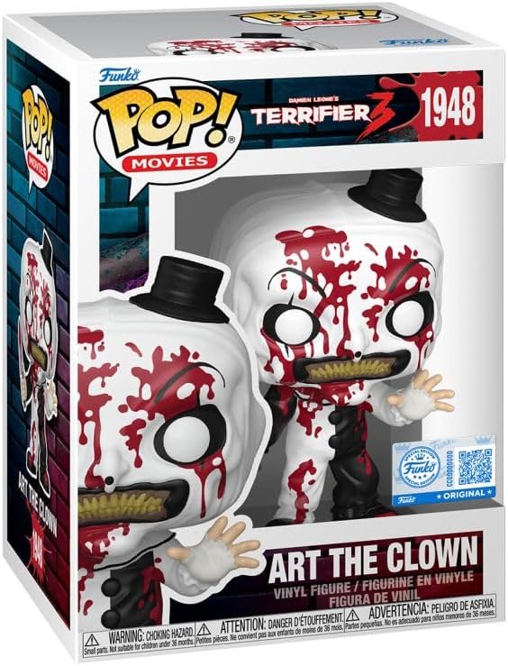 Funko Pop! Movies: Terrifier 3 - Art The Clown (Bloody)* (Special Edition) #1948 Vinyl Figure - Image 5
