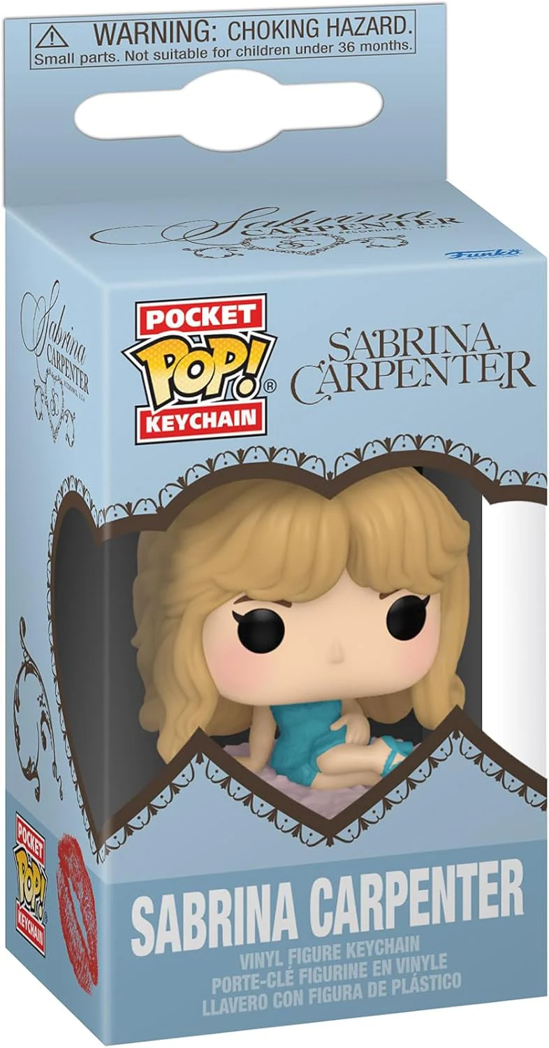 Funko POP! Keychain: Sabrina Carpenter (NightGown) Novelty Keyring - Collectable Mini Figure - Stocking Filler - Gift Idea - Official Merchandise - Backpack Decor - Image 3