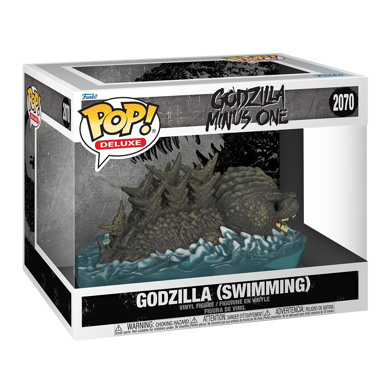 Funko POP! Deluxe: Godzilla Minus One - Swimming - Collectable Vinyl Figure - Gift Idea - Official Merchandise - Toys For Kids & Adults - Model Figure for Collectors and Display