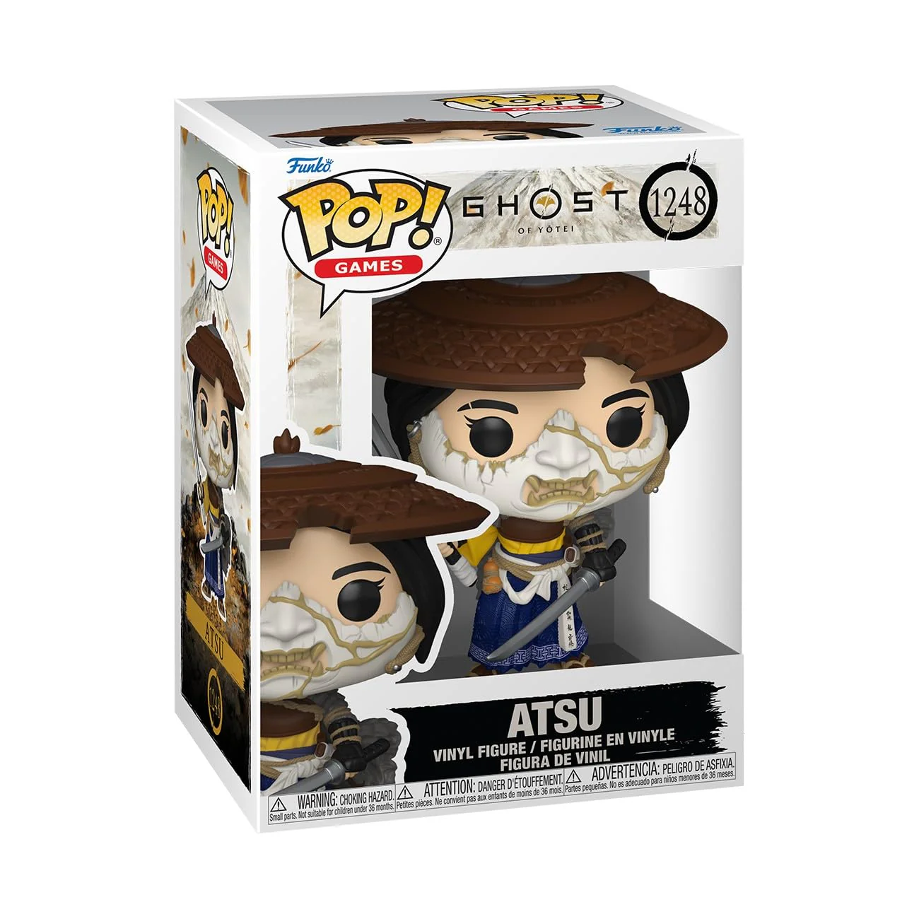 Funko POP! Games: Ghost of Yotei - Atsu - Collectable Vinyl Figure - Gift Idea - Official Merchandise - Toys For Kids & Adults - Model Figure for Collectors and Display