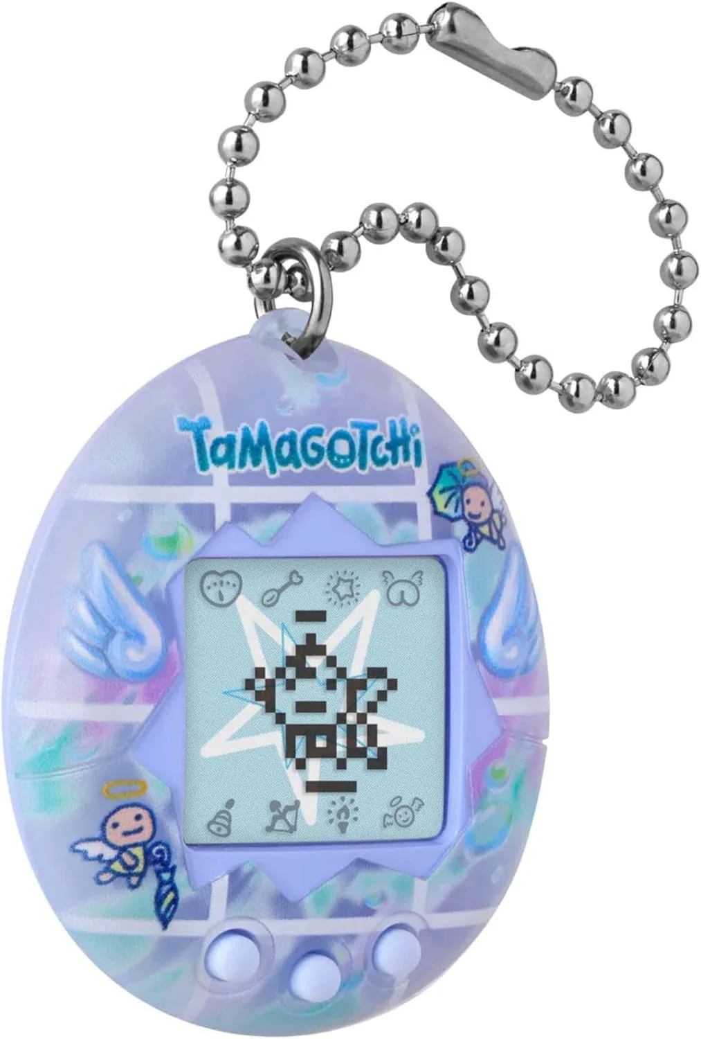 Bandai Tamagotchi Original Rainy Angel Digital Pet | Nurture And Raise The Original Tamagotchi Electronic Pet | Tamagotchi Japanese Kids Toys For Girls And Boys Make Great 90s Retro Gifts - Image 5