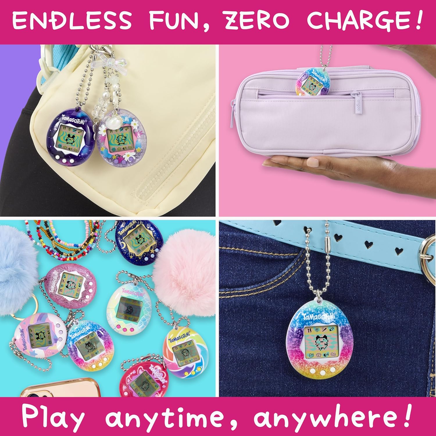 TAMAGOTCHI Bandai Original Caramel Nuts Digital Pet | Nurture And Raise The Original Electronic Pet Japanese Kids Toys For Girls And Boys Make Great 90s Retro Gifts - Image 4