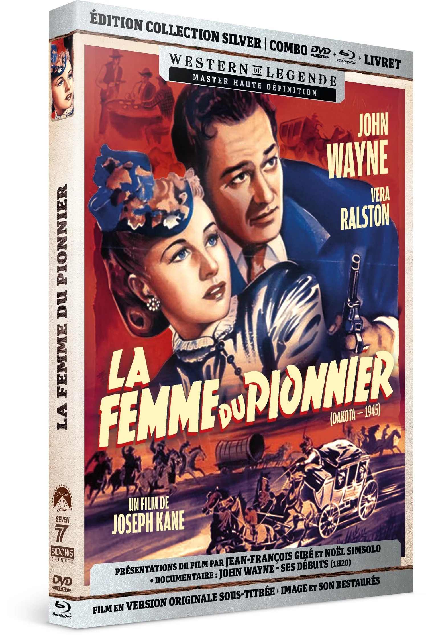La Femme Du Pionnier+Livret+Blu-Ray