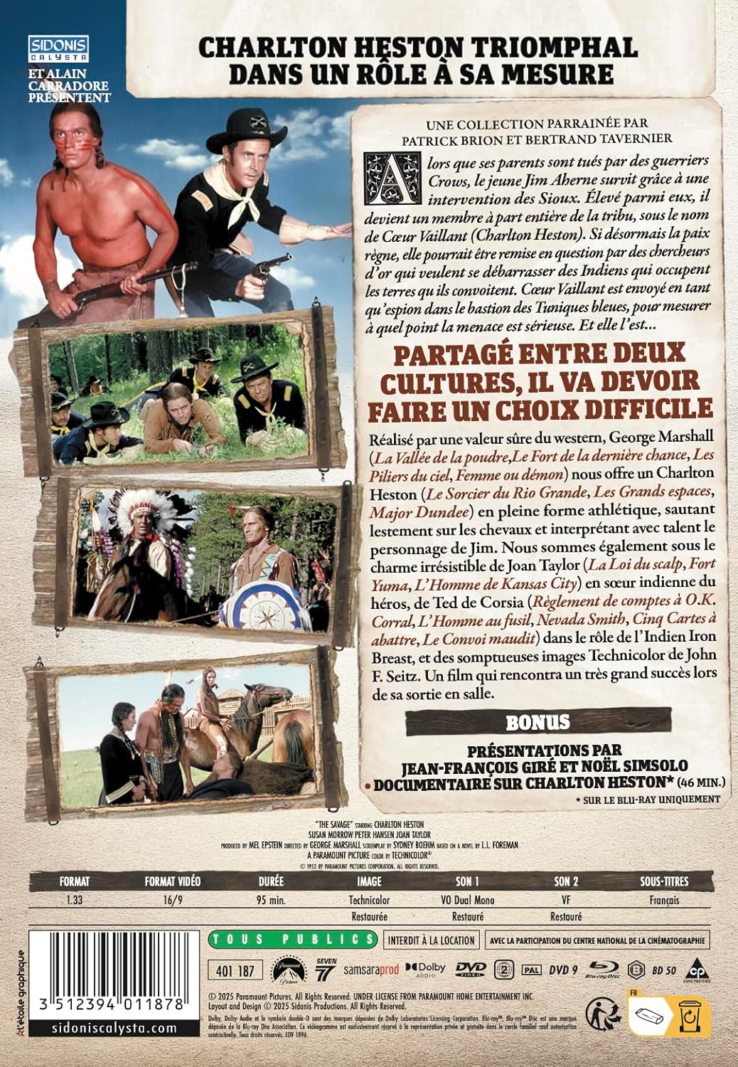 Le Fils De Geronimo+Livret+Blu-Ray - Image 2