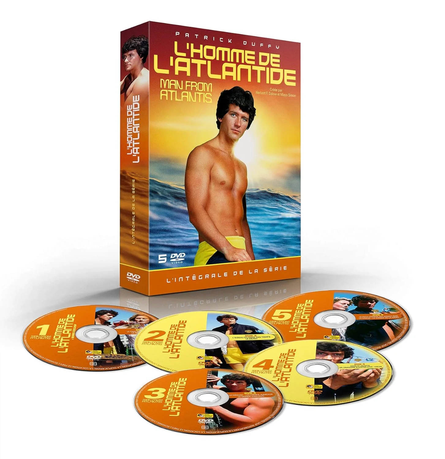 Coffret intégrale l'homme de l'atlantide, 13 épisodes - Image 3