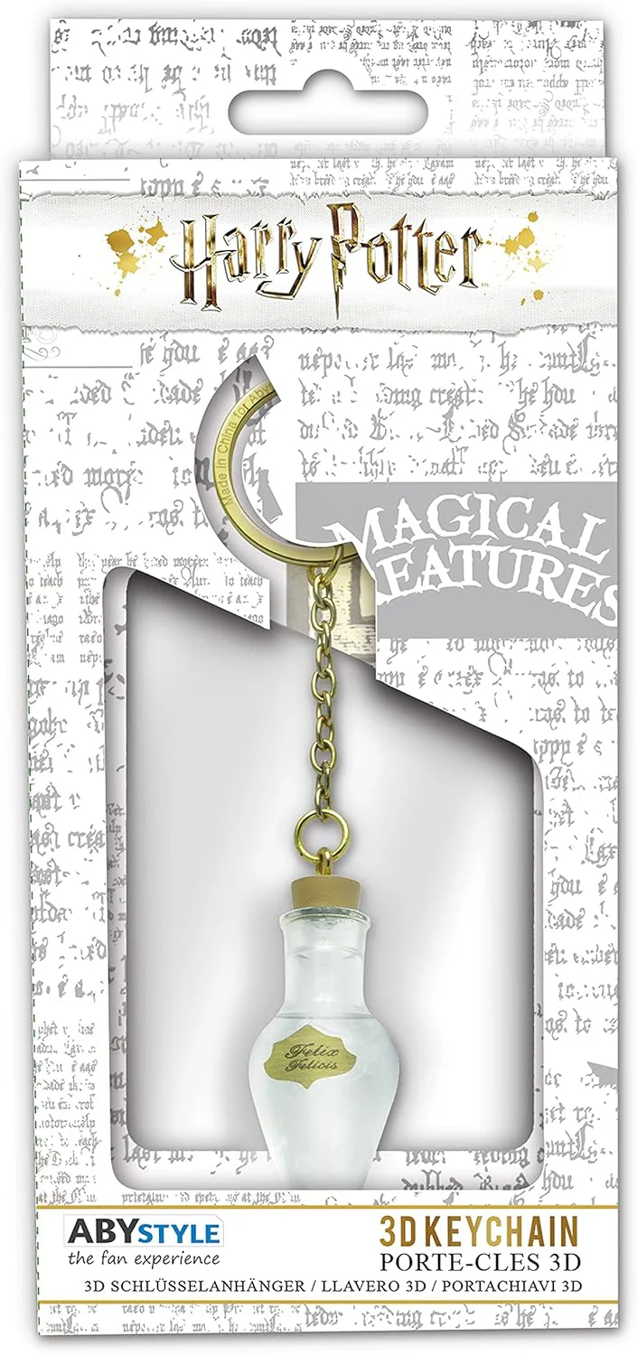 ABYSTYLE Harry Potter Felix Felicis 3D Premium Keychain - Image 3