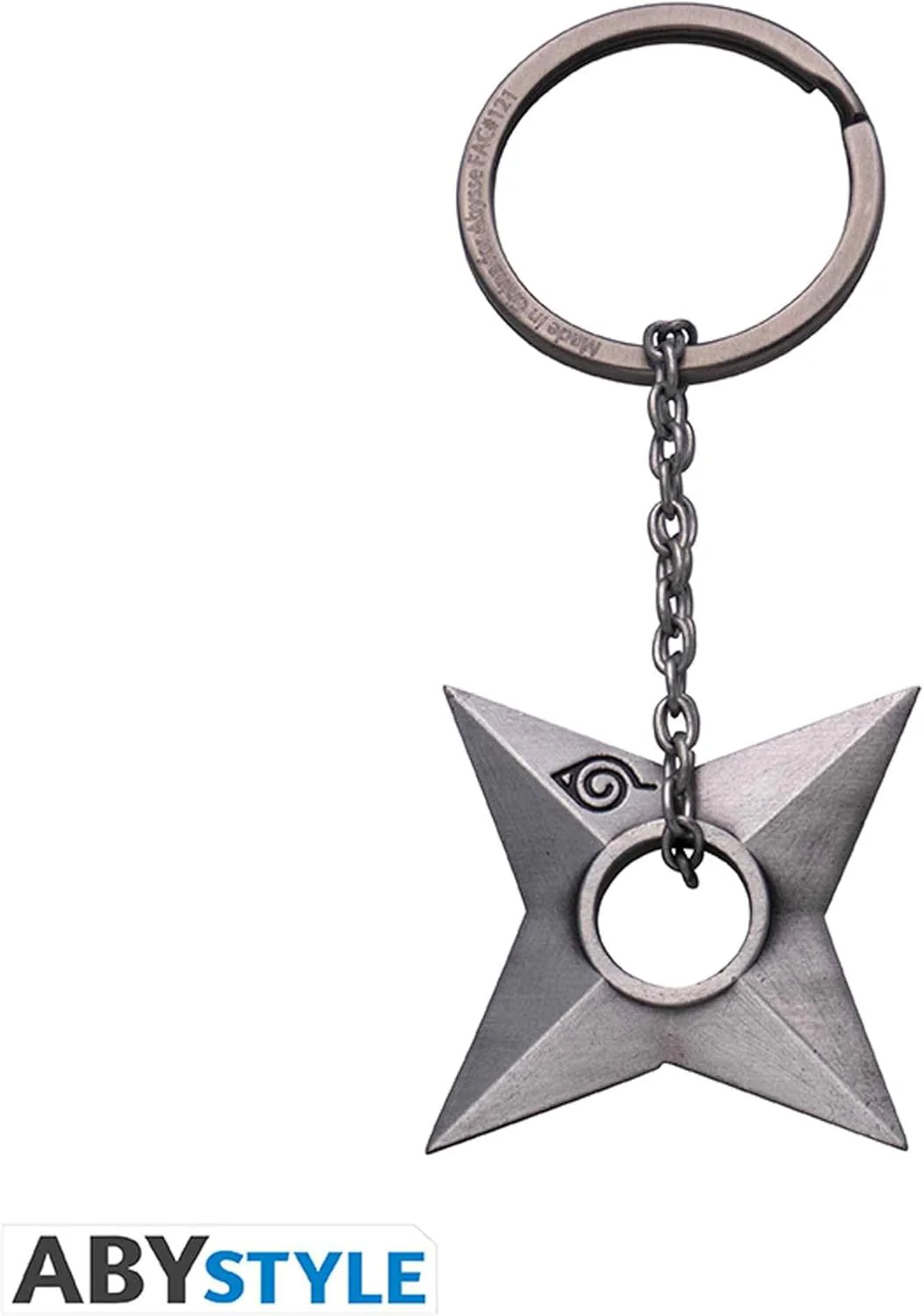 ABYstyle Naruto Shuriken Konoha 3D Premium Keychain - Image 5