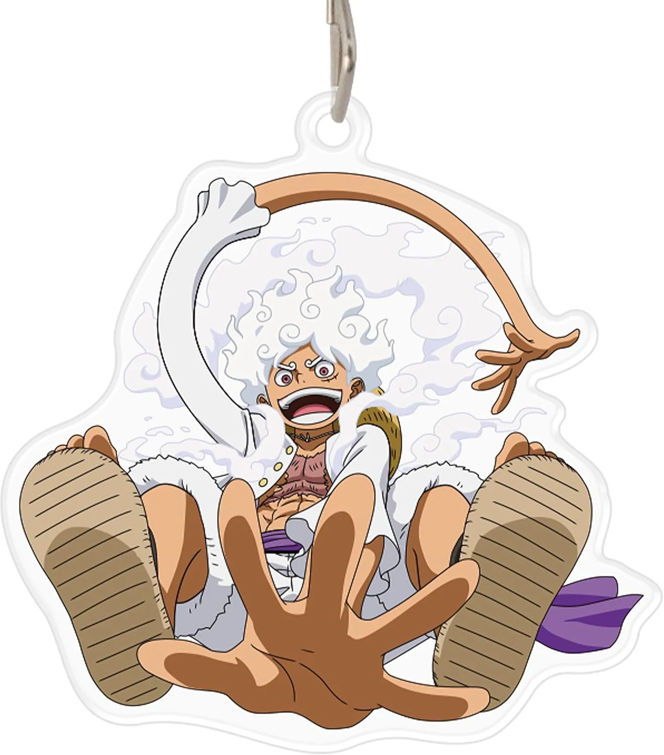 ABYSTYLE One Piece Gear 5th Acrylic Keyring, Pink - Image 3