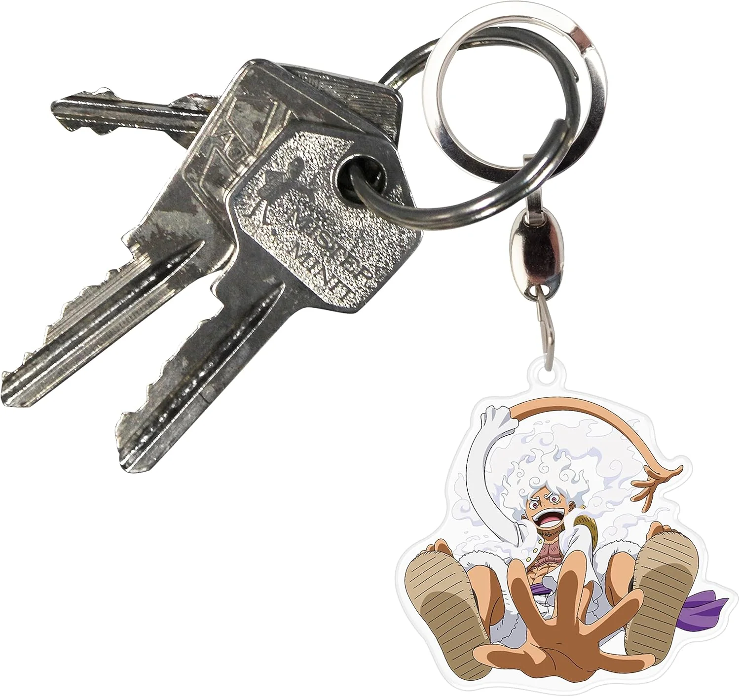 ABYSTYLE One Piece Gear 5th Acrylic Keyring, Pink - Image 5