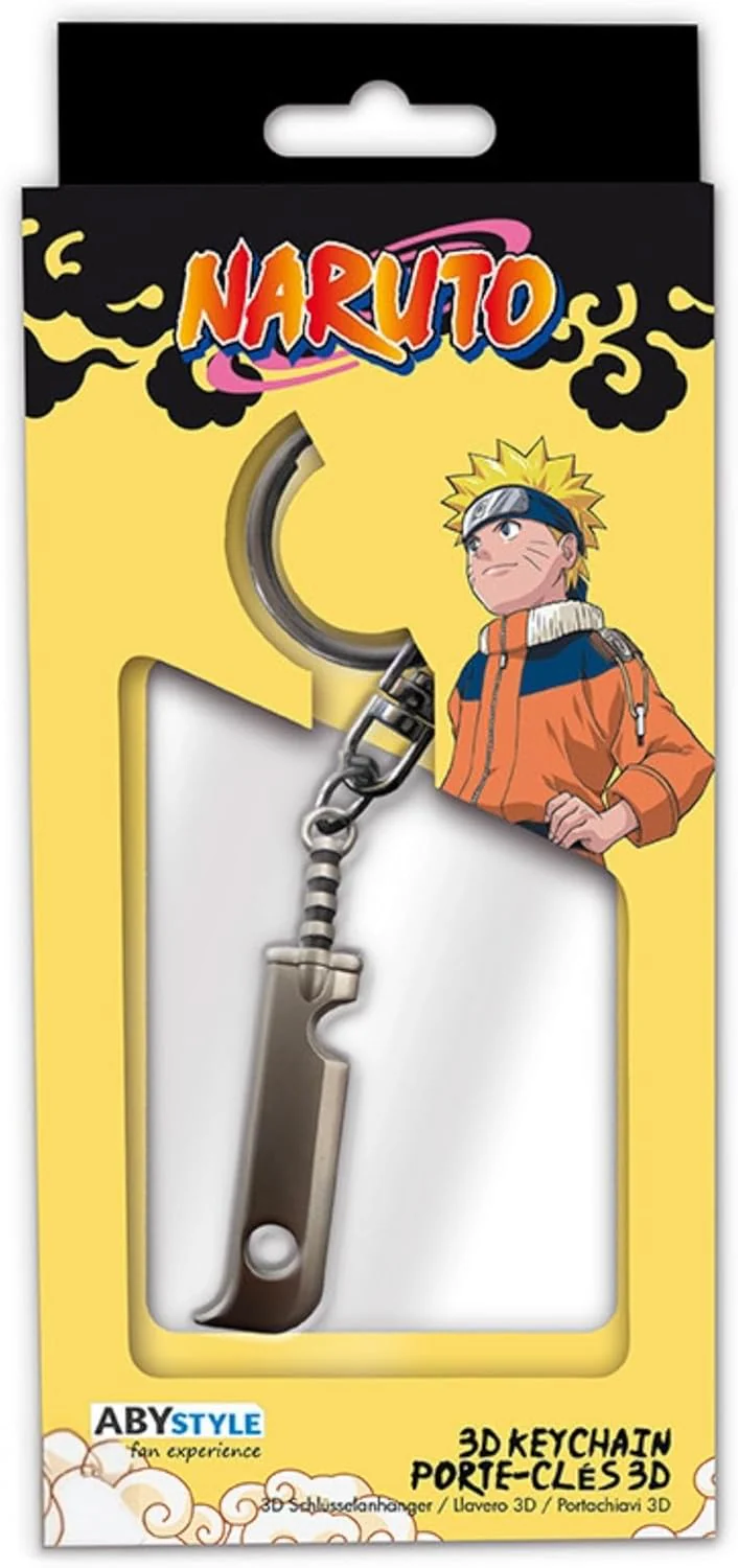 ABYSTYLE Naruto Zabuza's Sword 3D Premium Keychain | Naruto Keychain | Novelty Keyring | Naruto Merchandise | Naruto Gifts - Image 4