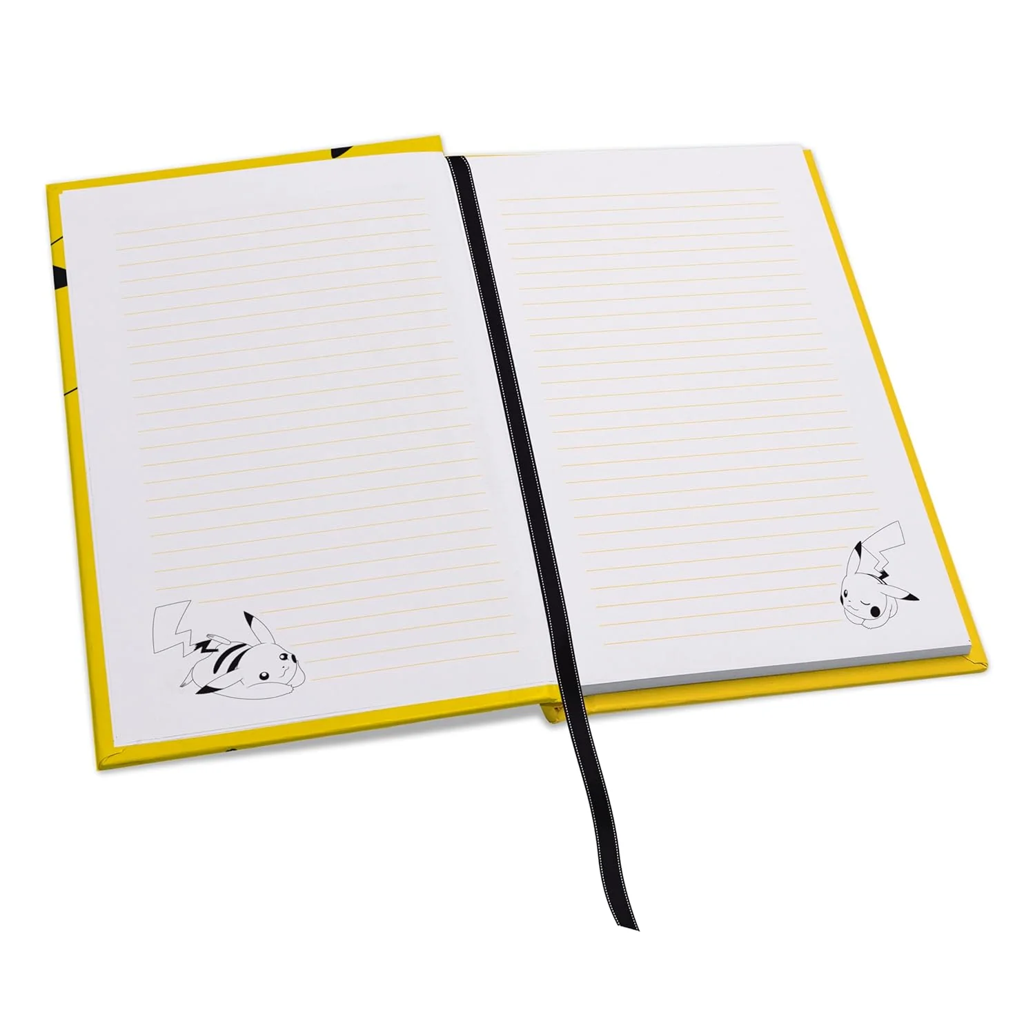 ABYSTYLE – Premium A5 Notebook Pokemon Pikachu Plush – Official Product – Hard Cover – Lined Pages – Elastic Closure - Image 3