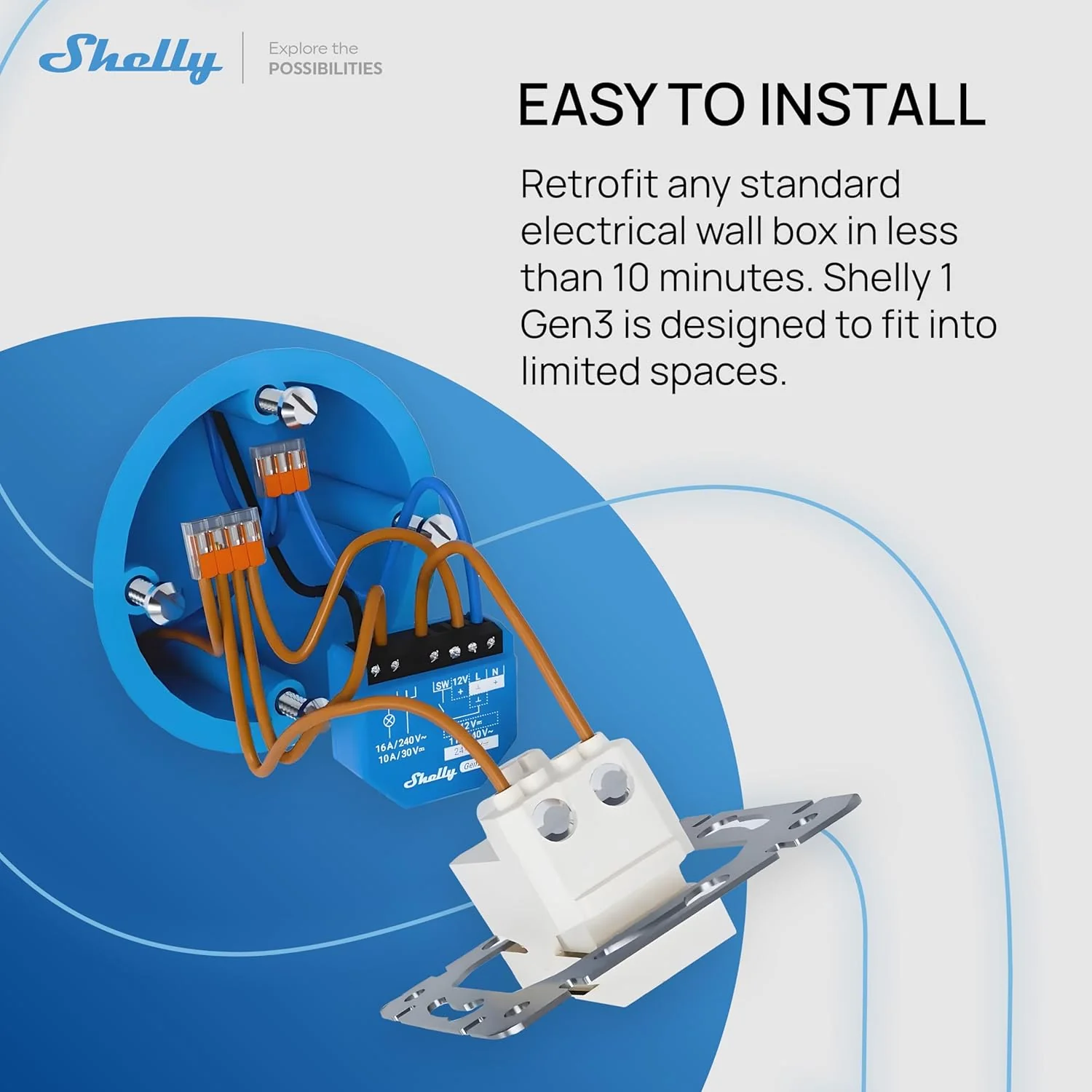 Shelly Relais ``1 Gen3 4er Pack`` max 16A - Image 7