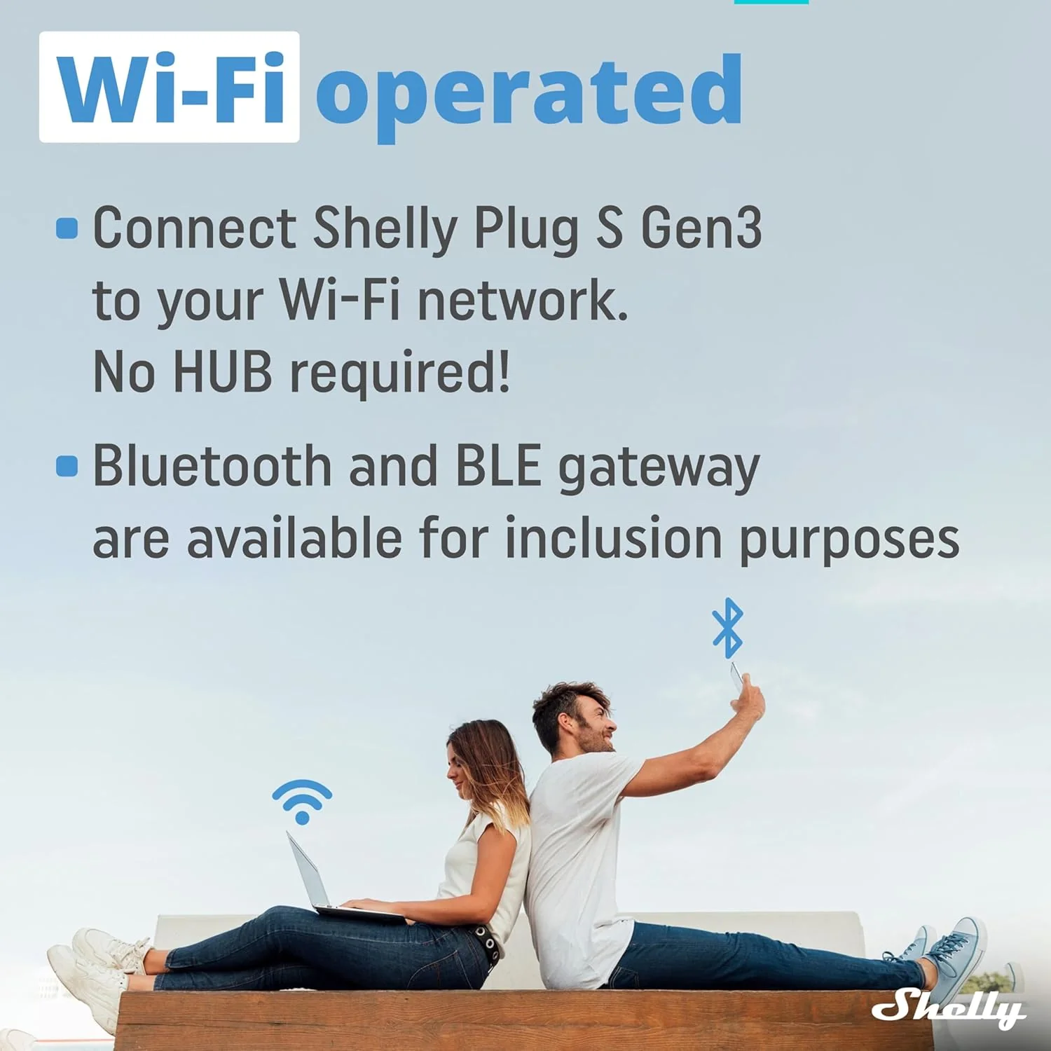 Smart Plug Shelly 85366990 Wi-Fi 230 V 10 A - Image 2