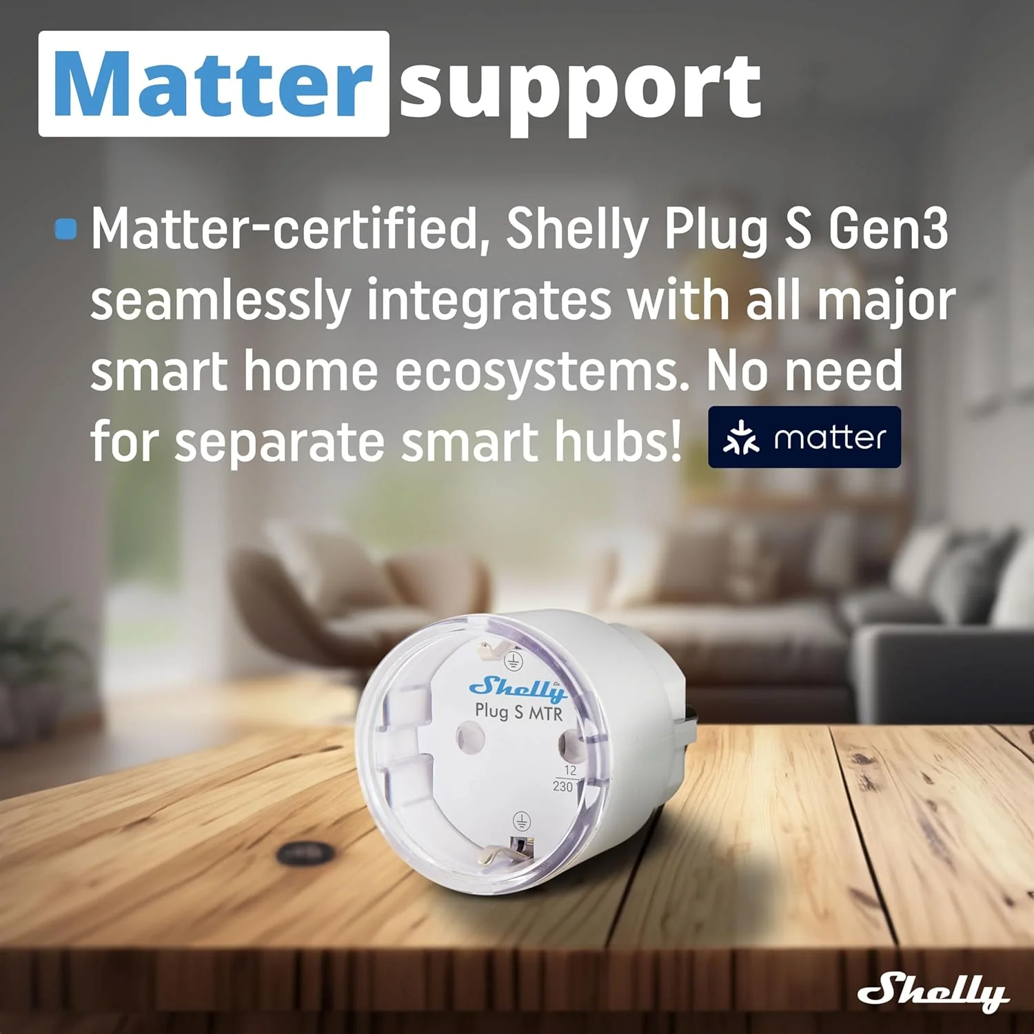 Smart Plug Shelly 85366990 Wi-Fi 230 V 10 A - Image 3