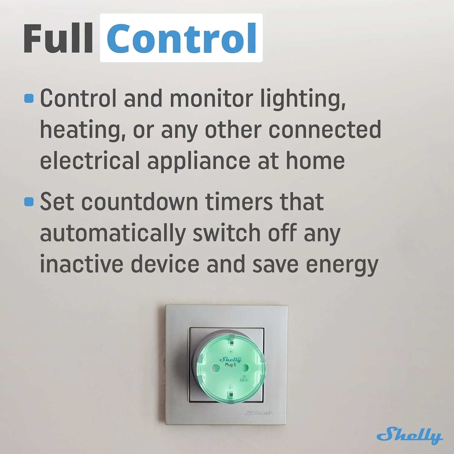Smart Plug Shelly 85366990 Wi-Fi 230 V 10 A - Image 6