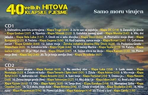 40 VELIKIH HITOVA – KLAPSKE PJESME SAMO MORU VIRUJEN - Image 2