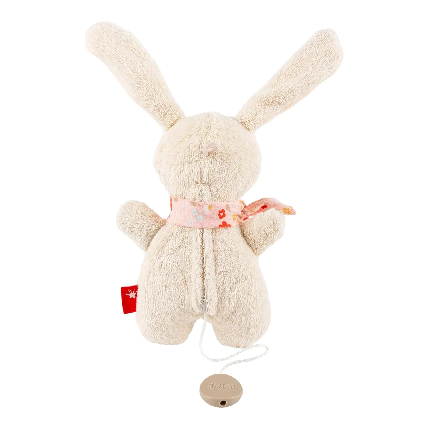 Mini Music Box Rabbit White Farmhouse Family - Image 2