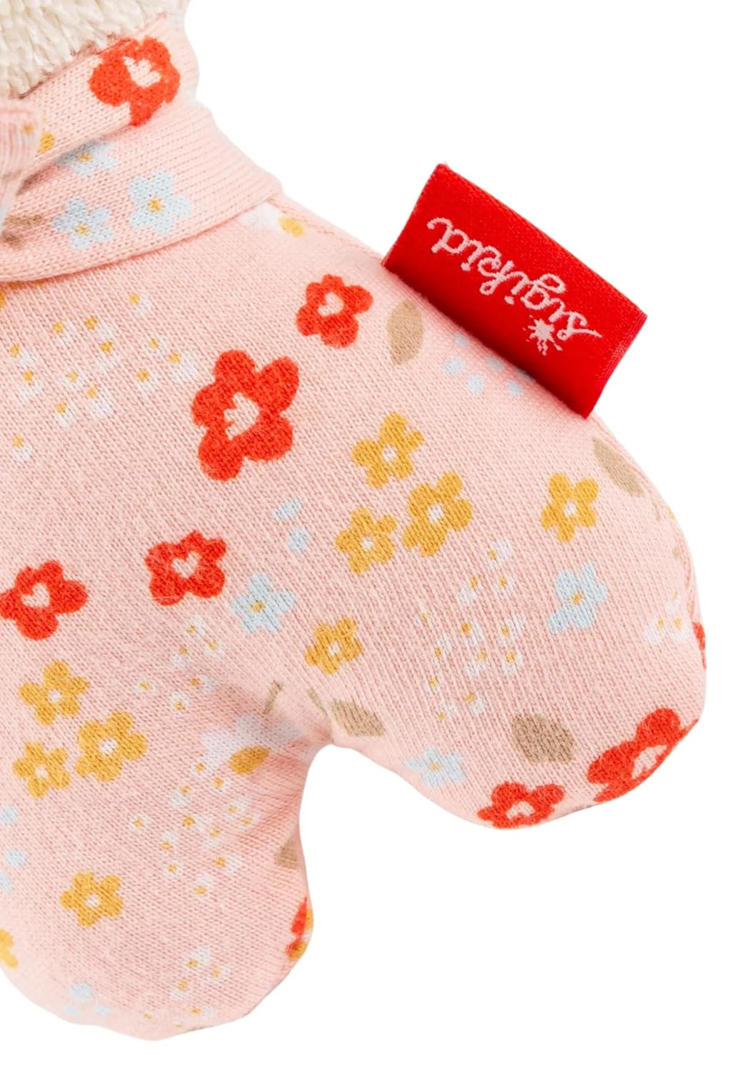 Rabbit rattle white Farmhouse Family - Image 3