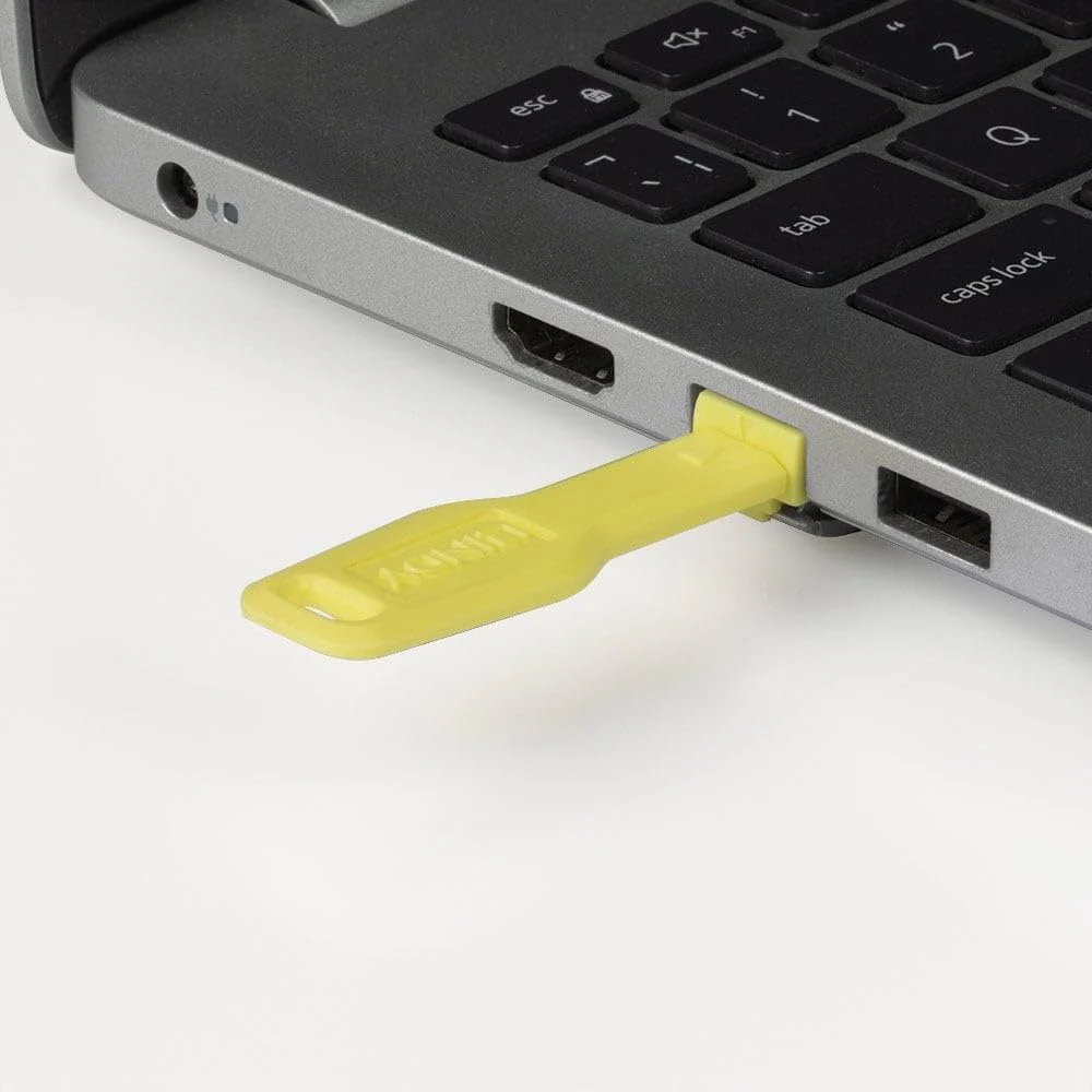 LINDY RJ45 Port Lock Key, Yellow - Image 3