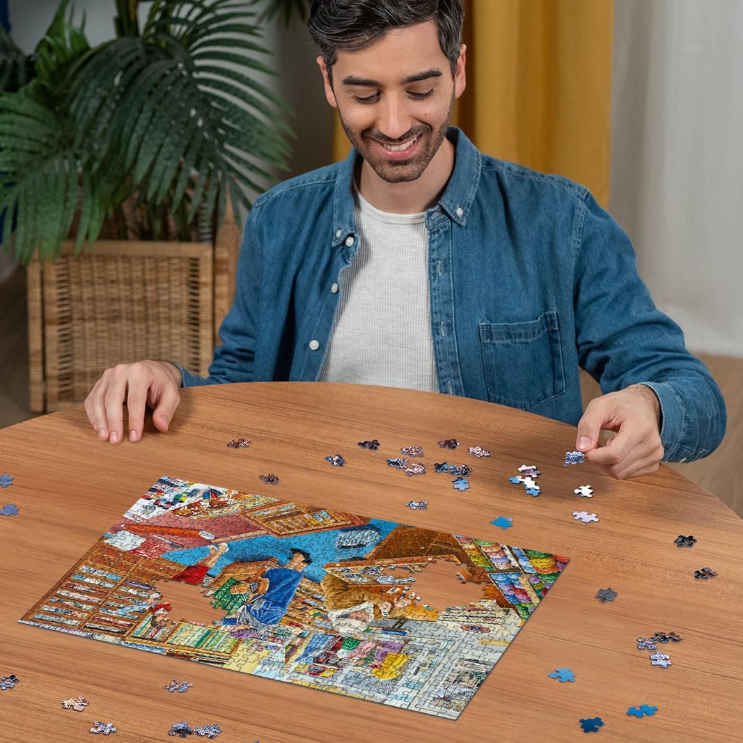 Ravensburger Happy Days at Work No.18 The Haberdasher 500 Piece Jigsaw Puzzle for Adults and Kids Age 10 Years Up - Image 7