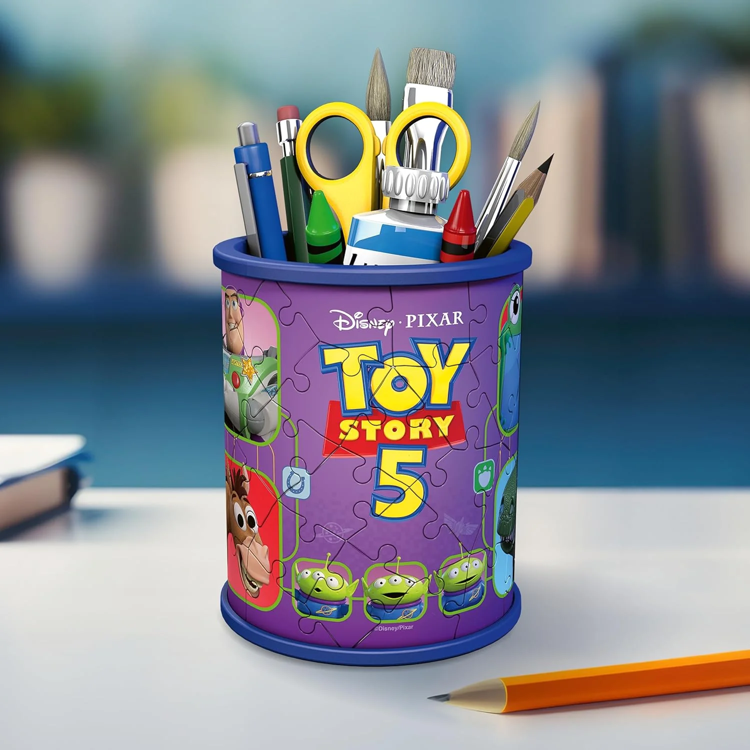 Ravensburger 3D Puzzle 12008068 - Utensilo Toy Story - Stiftehalter für Toy Story Fans ab 6 Jahren, Schreibtisch-Organizer für Erwachsene und Kinder - Image 5