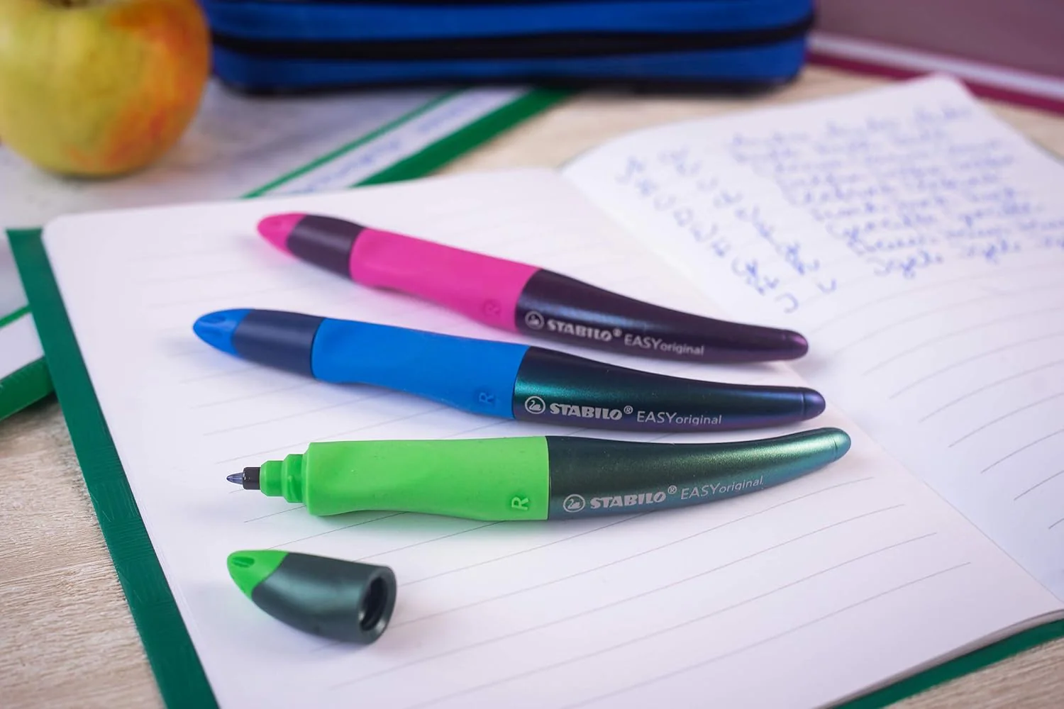 STABILO - Ergonomische rollerball pen voor rechtshandigen - EASYoriginal Holograph Edition - Navulbaar - Groen - Image 7