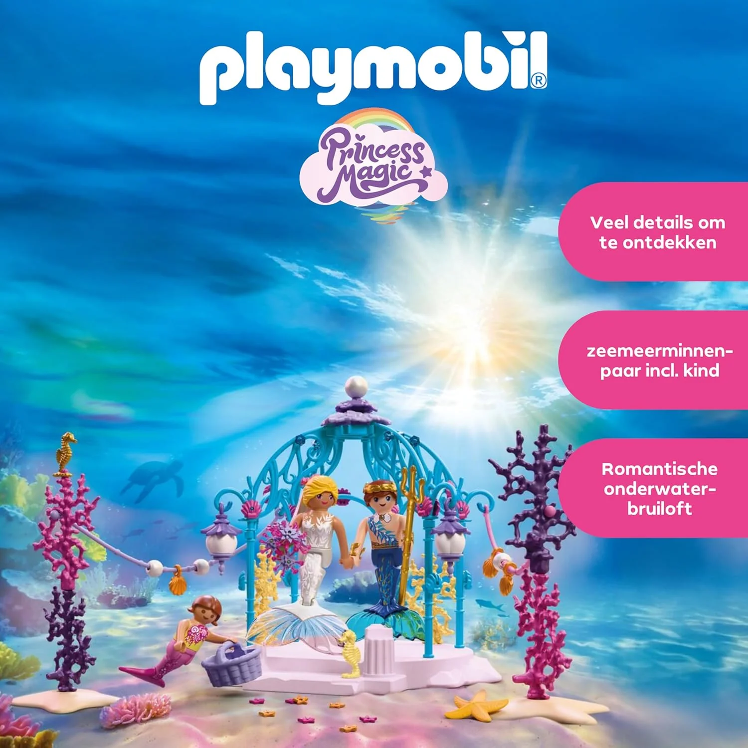 Playmobil – Underwater Wedding (72104) - Image 6