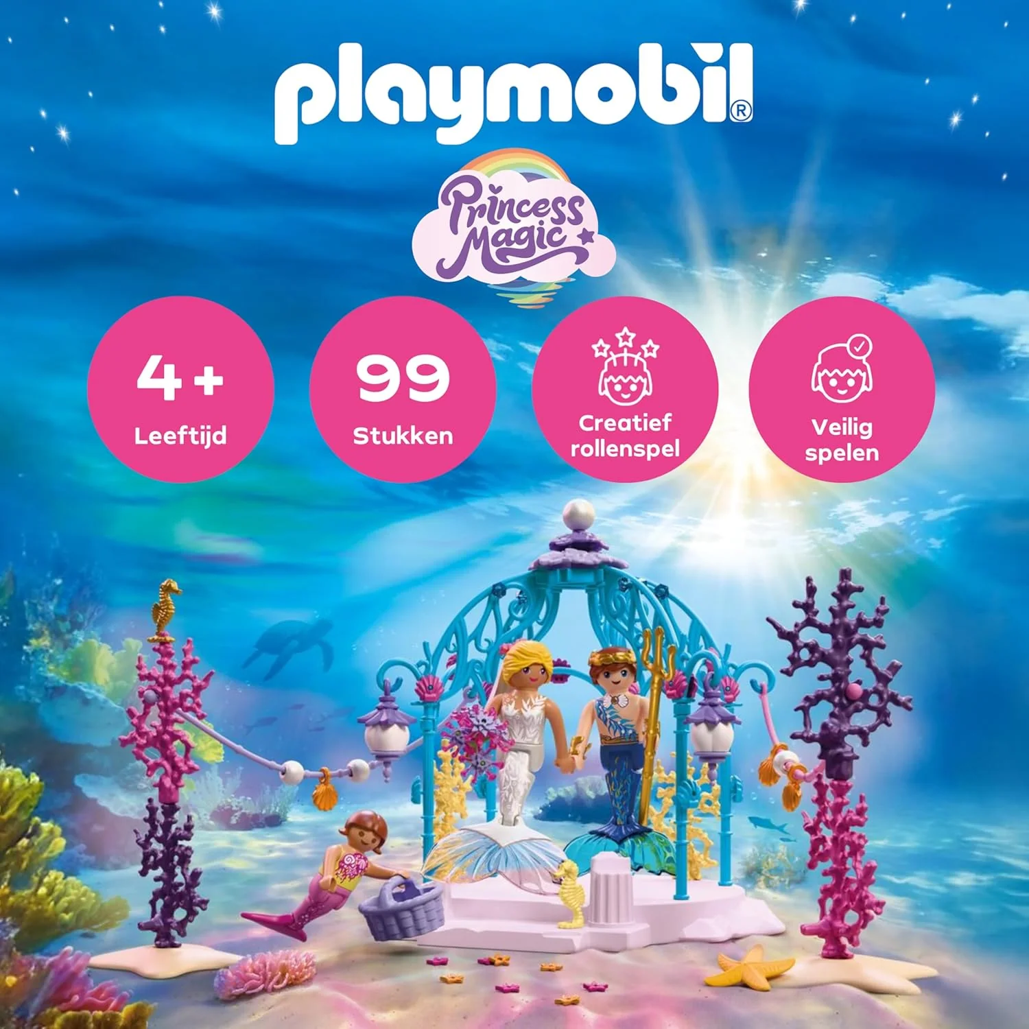 Playmobil – Underwater Wedding (72104) - Image 8