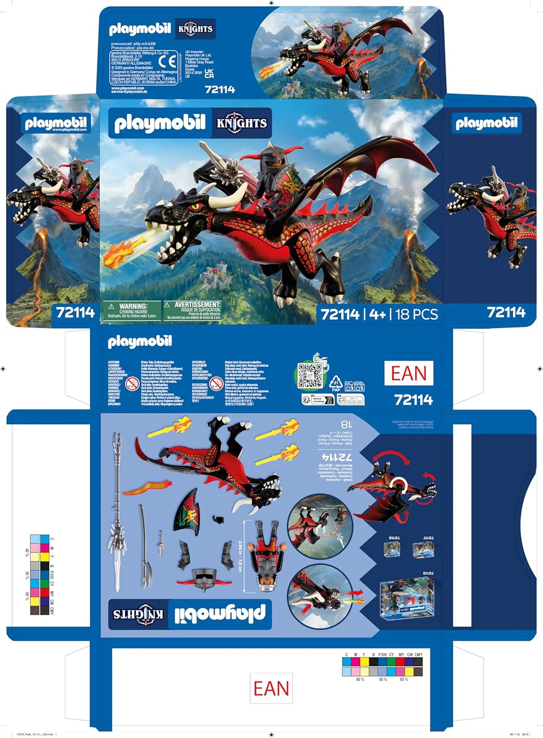 Playmobil – Black Dragon (72114) - Image 4