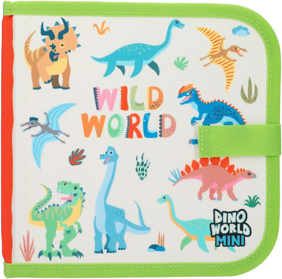 Depesche Dino World Paint & Swipe Book 12101 Colouring Book with Wipe Clean Pages Includes 6 Fibre Pens - Image 3