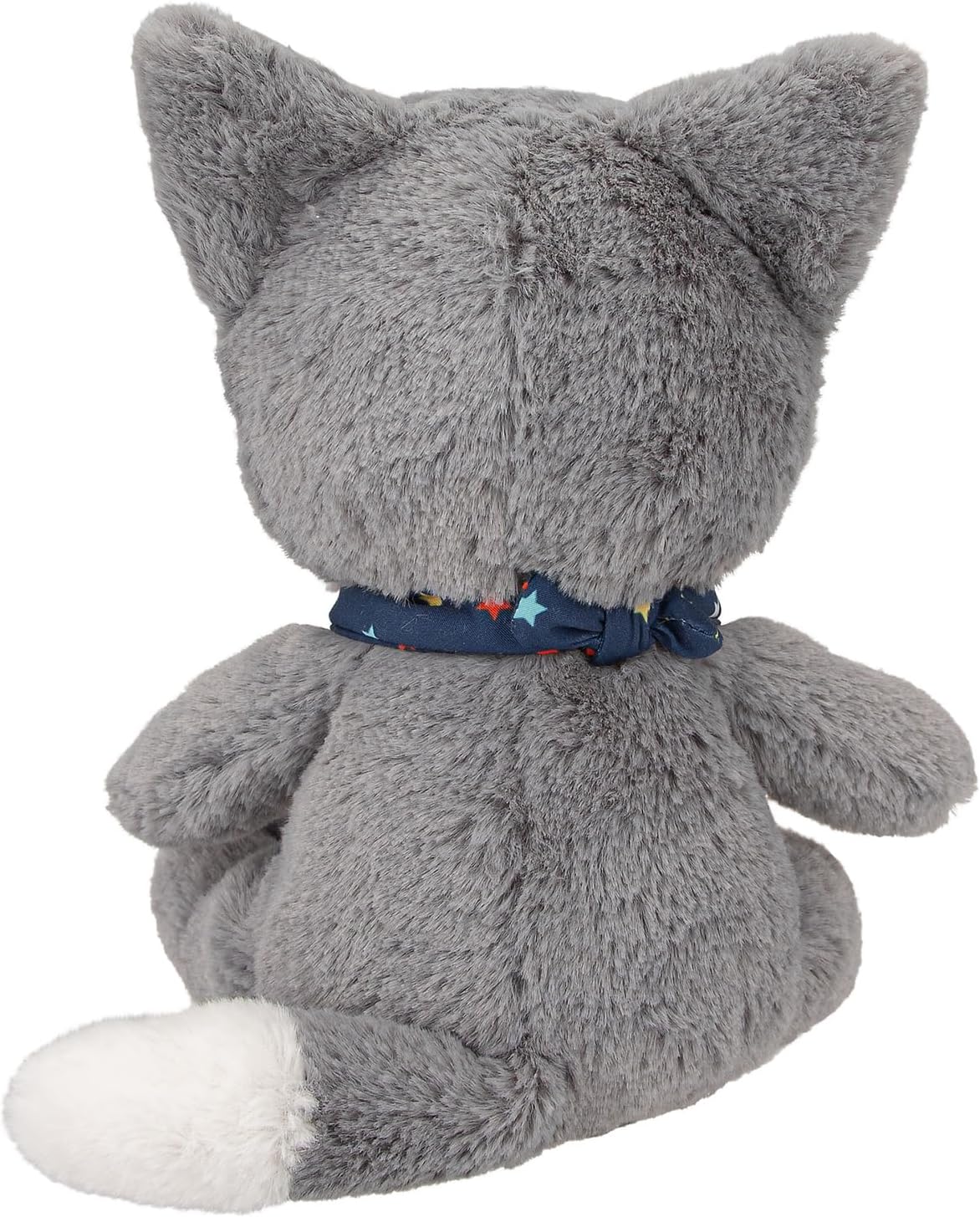 Depesche 12455 Snukis - Knuffel wolf Paul met zachte vacht in grijs en wit, ca. 18 cm hoog knuffel met sjaal - Image 4