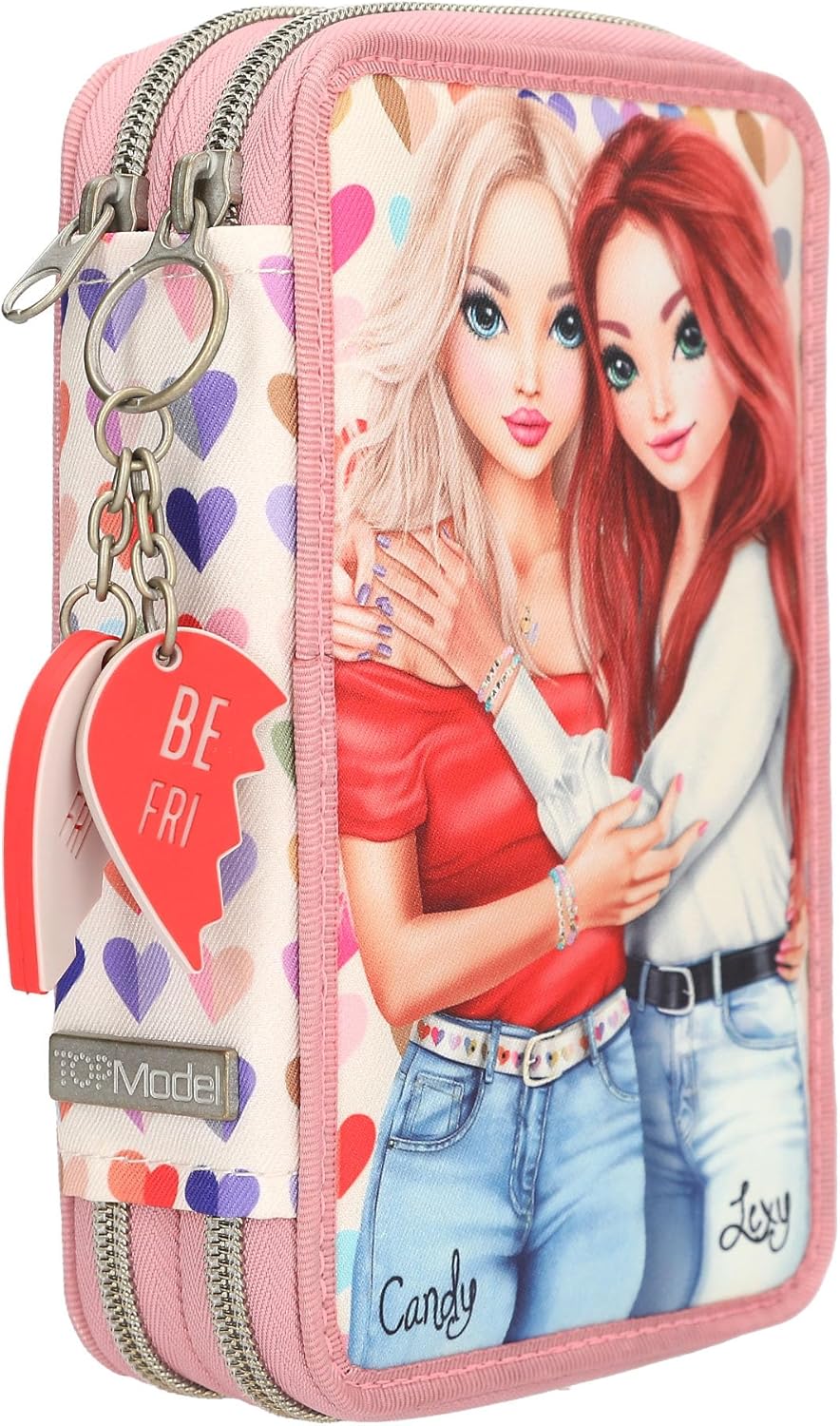 Topmodel - Double Pencil Case Heart To Heart (0413708) - Image 3