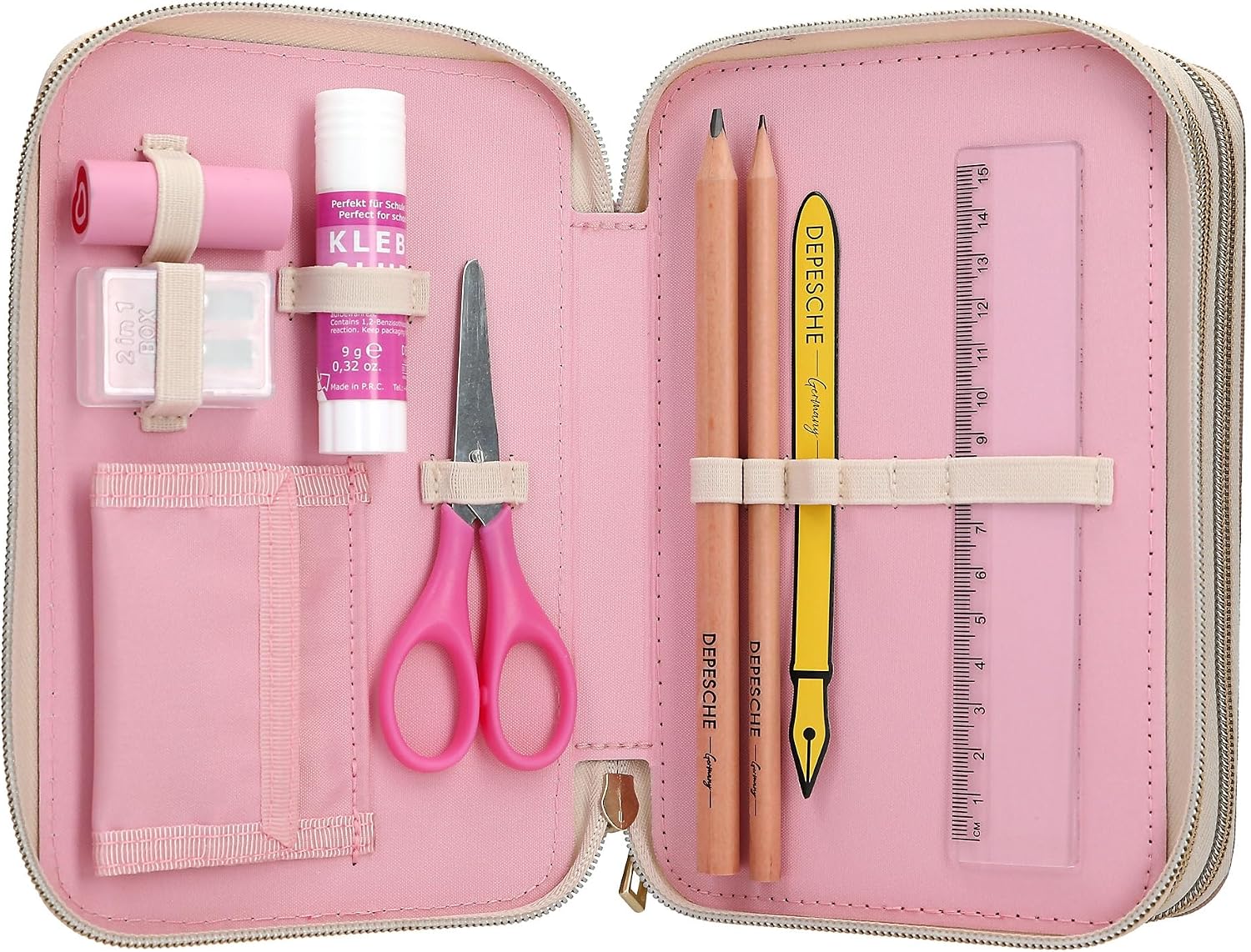 Miss Melody - Triple Pencil Case Classic - RosT - Image 6